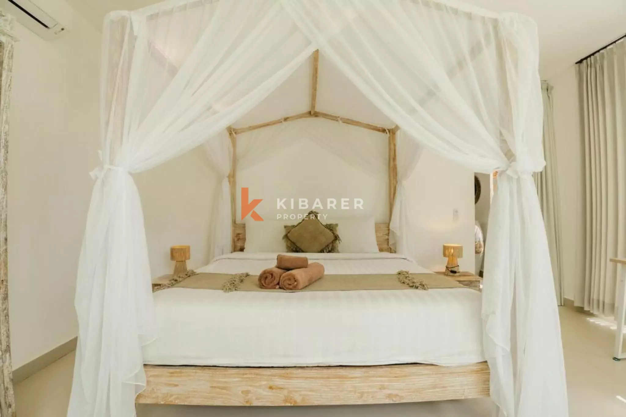 Spacious Four-Bedroom Villa with Large Pool in Tranquil Uma