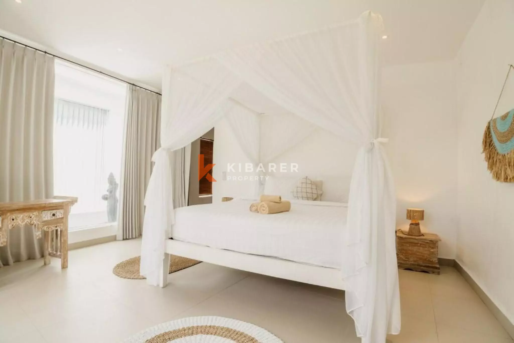 Spacious Four-Bedroom Villa with Large Pool in Tranquil Uma