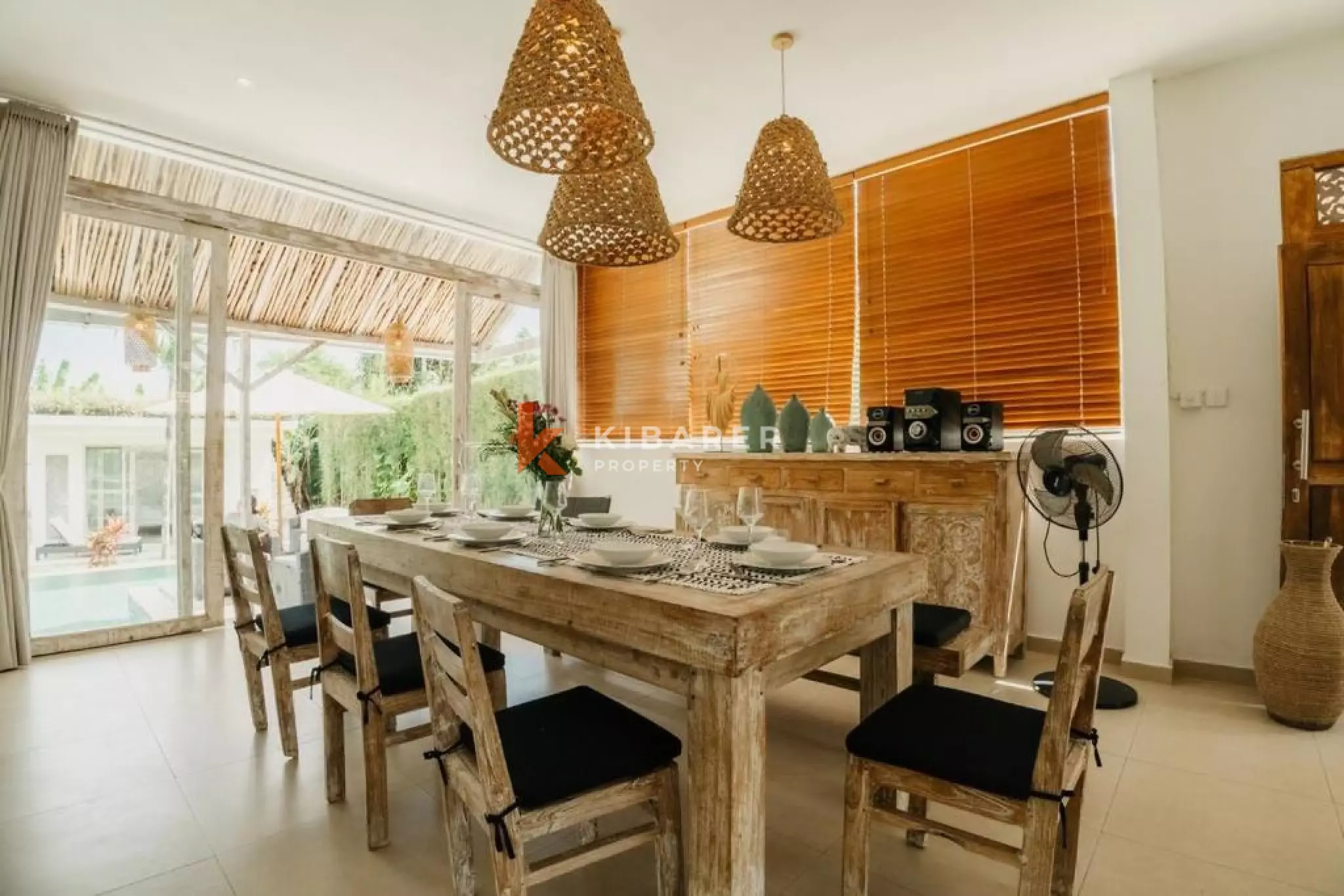 Spacious Four-Bedroom Villa with Large Pool in Tranquil Uma