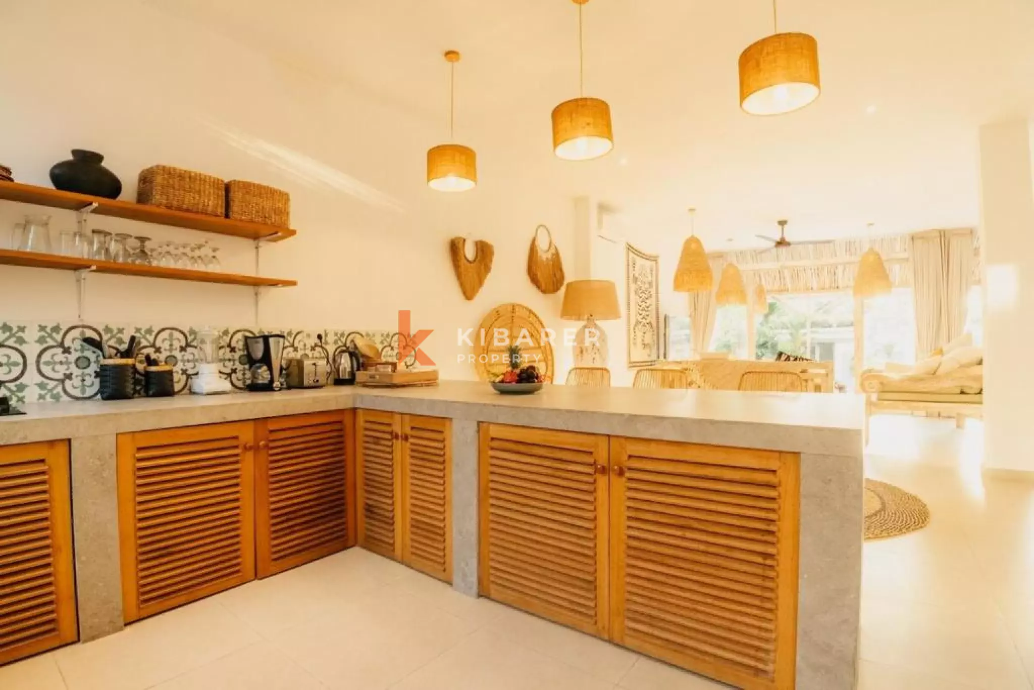 Spacious Four-Bedroom Villa with Large Pool in Tranquil Uma