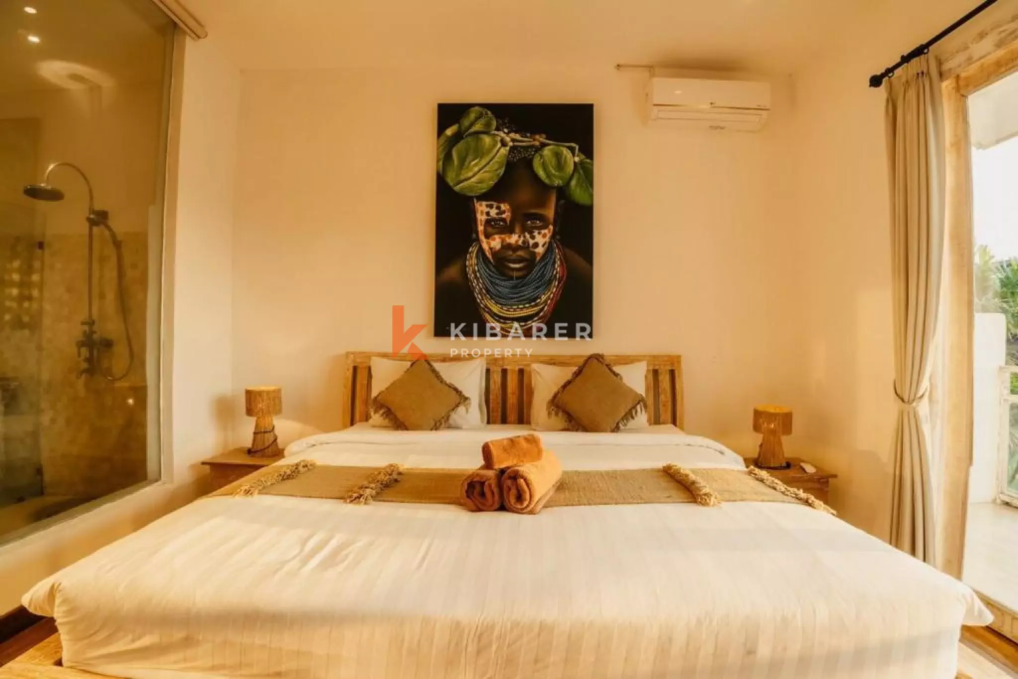 Spacious Four-Bedroom Villa with Large Pool in Tranquil Uma