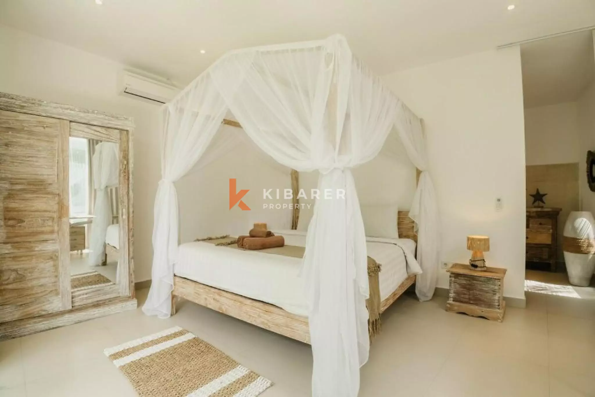 Spacious Four-Bedroom Villa with Large Pool in Tranquil Uma