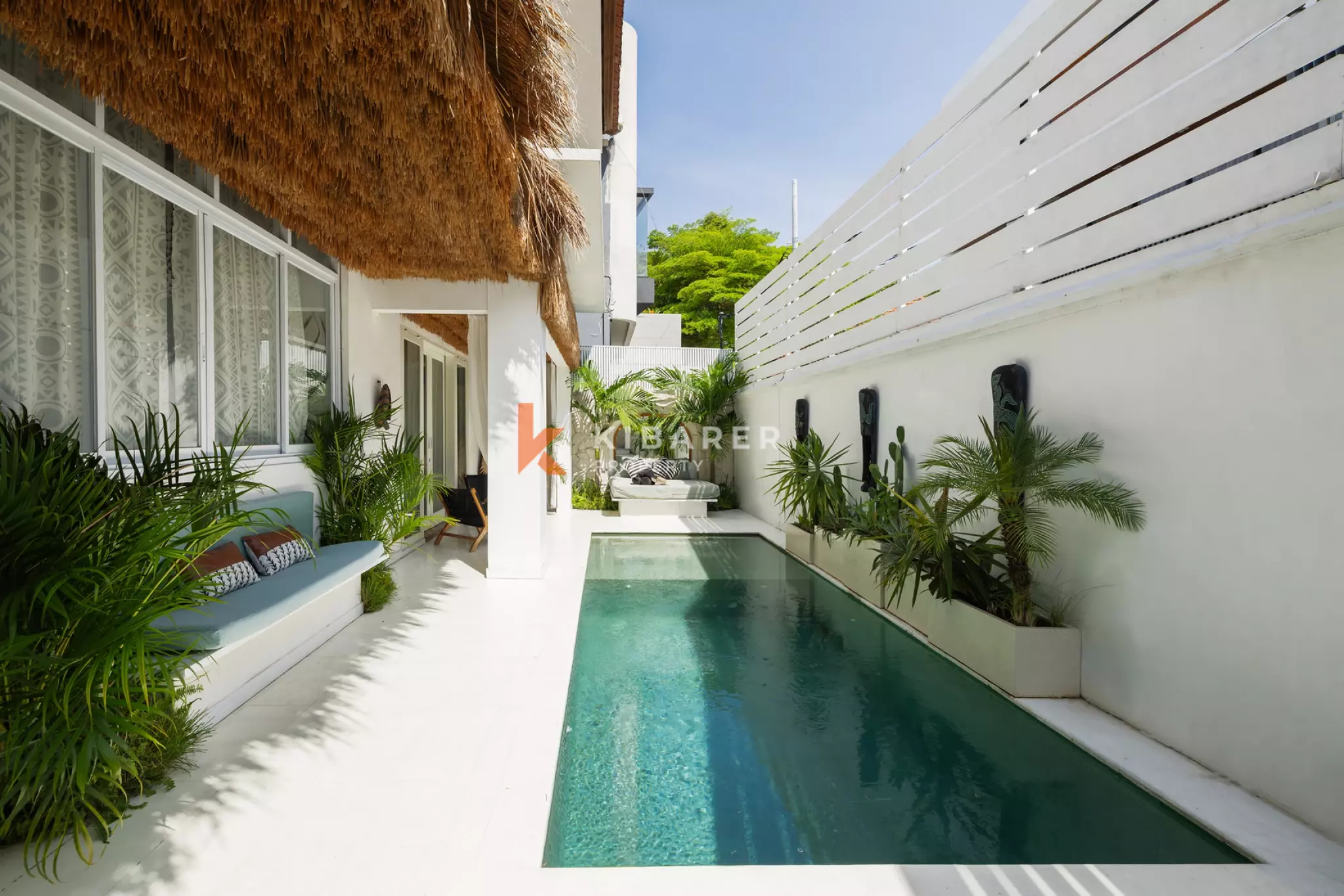 Charming Artistic Two Bedroom Villa Steps from Berawa Beach