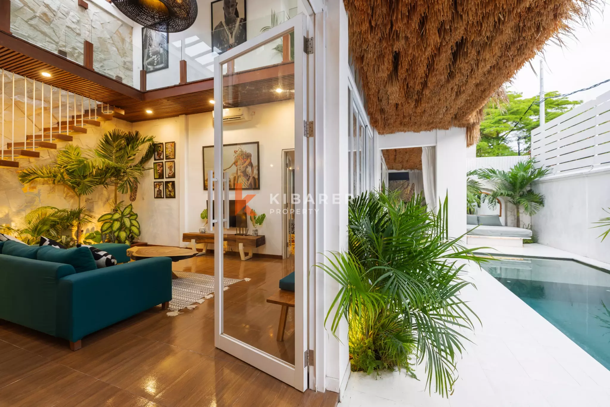 Charming Artistic Two Bedroom Villa Steps from Berawa Beach