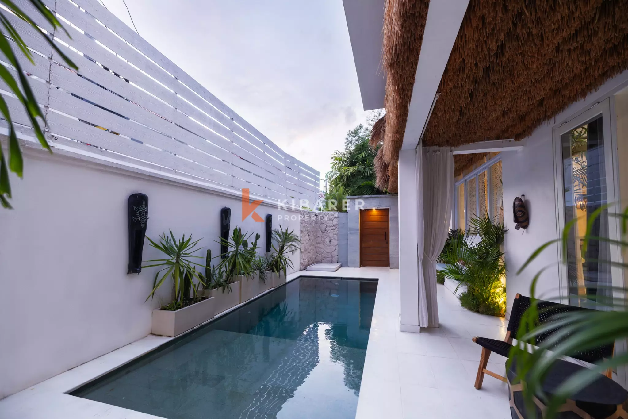 Charming Artistic Two Bedroom Villa Steps from Berawa Beach
