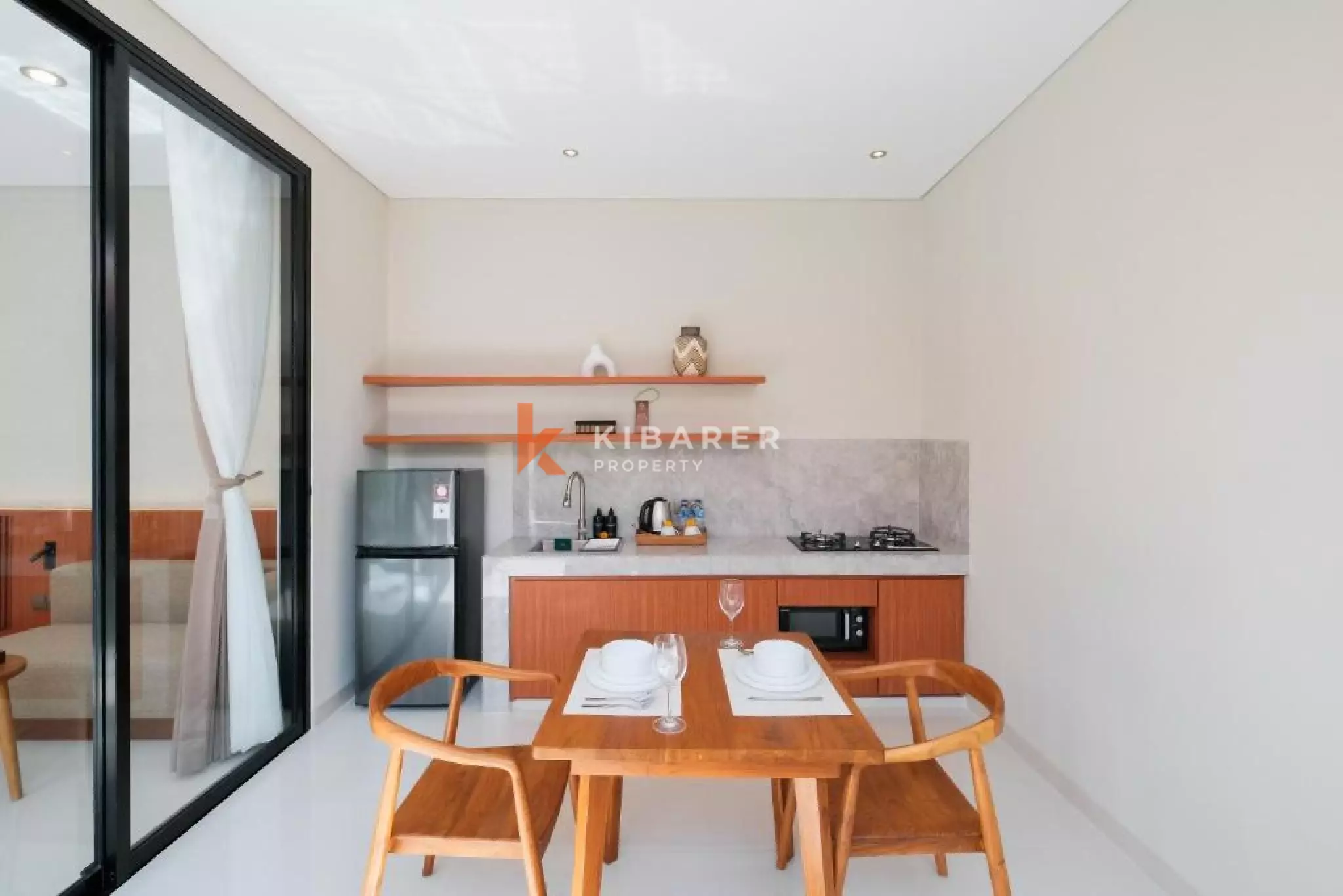 Cozy Beachside One Villa with Private Pool in Seseh