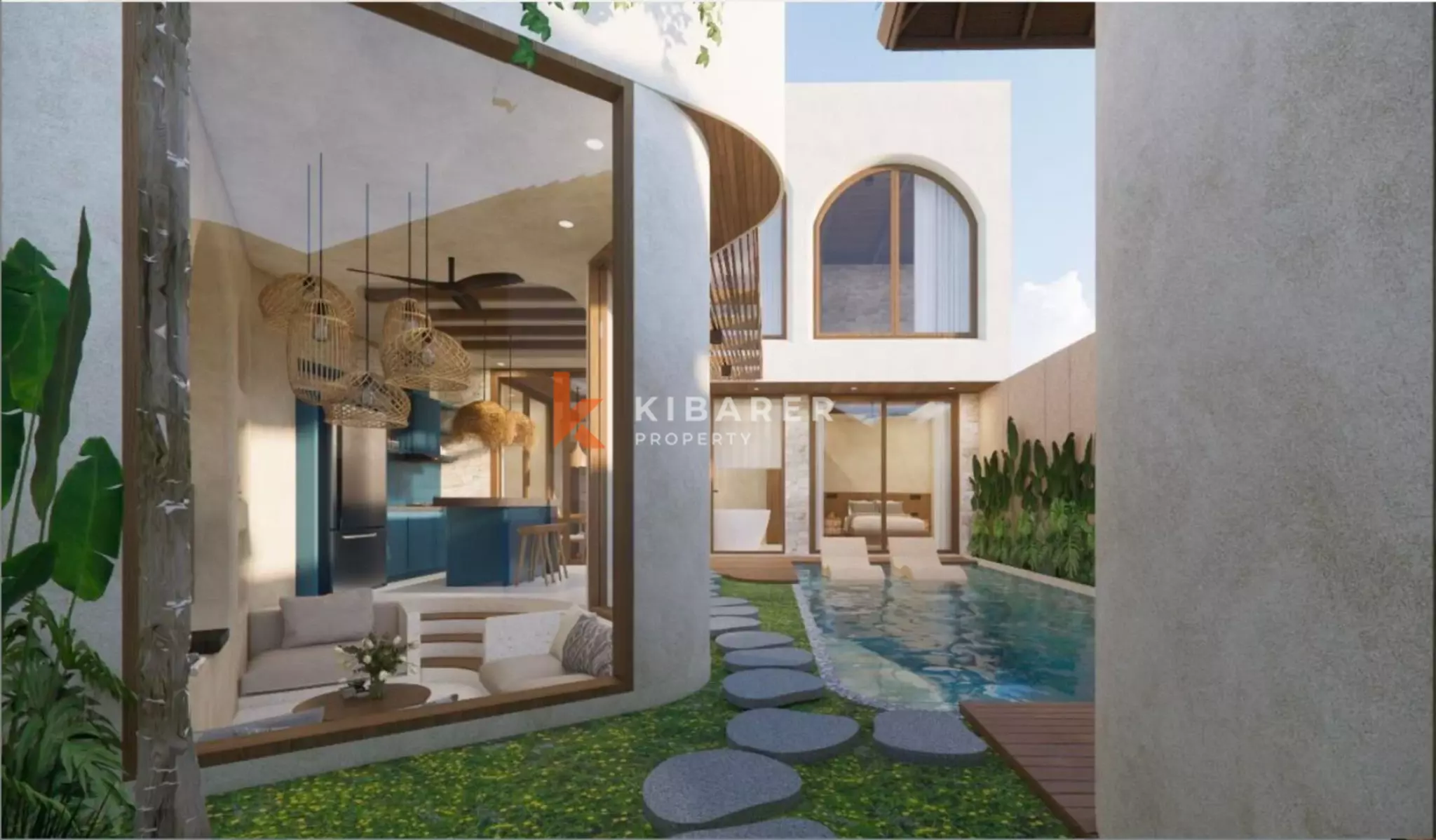 Captivating Five Bedroom Rooftop Villa in Jimbaran