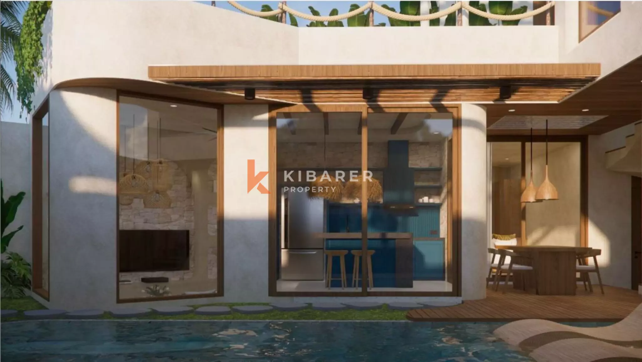 Captivating Five Bedroom Rooftop Villa in Jimbaran