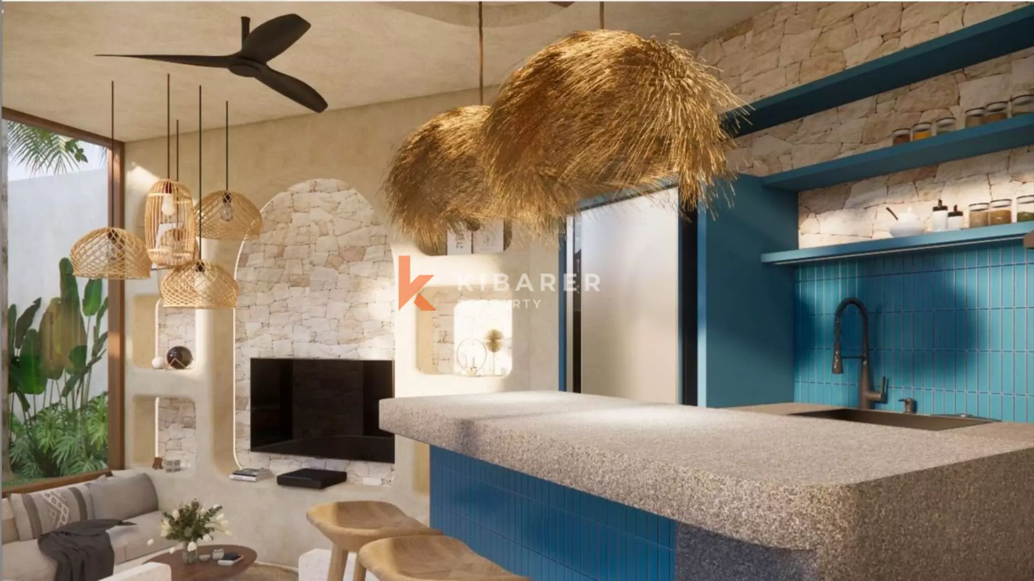 Captivating Five Bedroom Rooftop Villa in Jimbaran