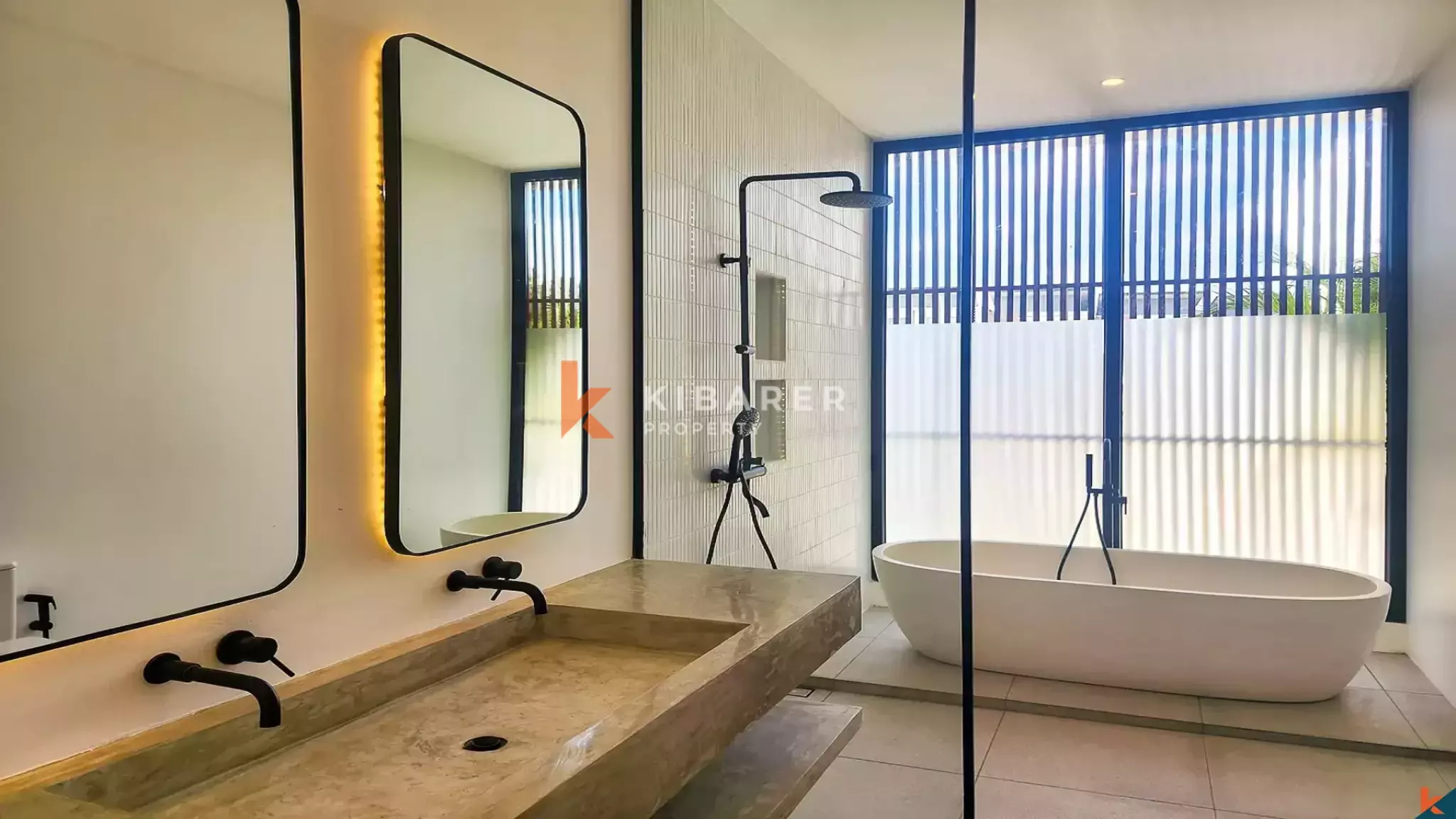 Contemporary Tropical Two-Bedroom Villa with Private Pool in Prime Batu Bolong