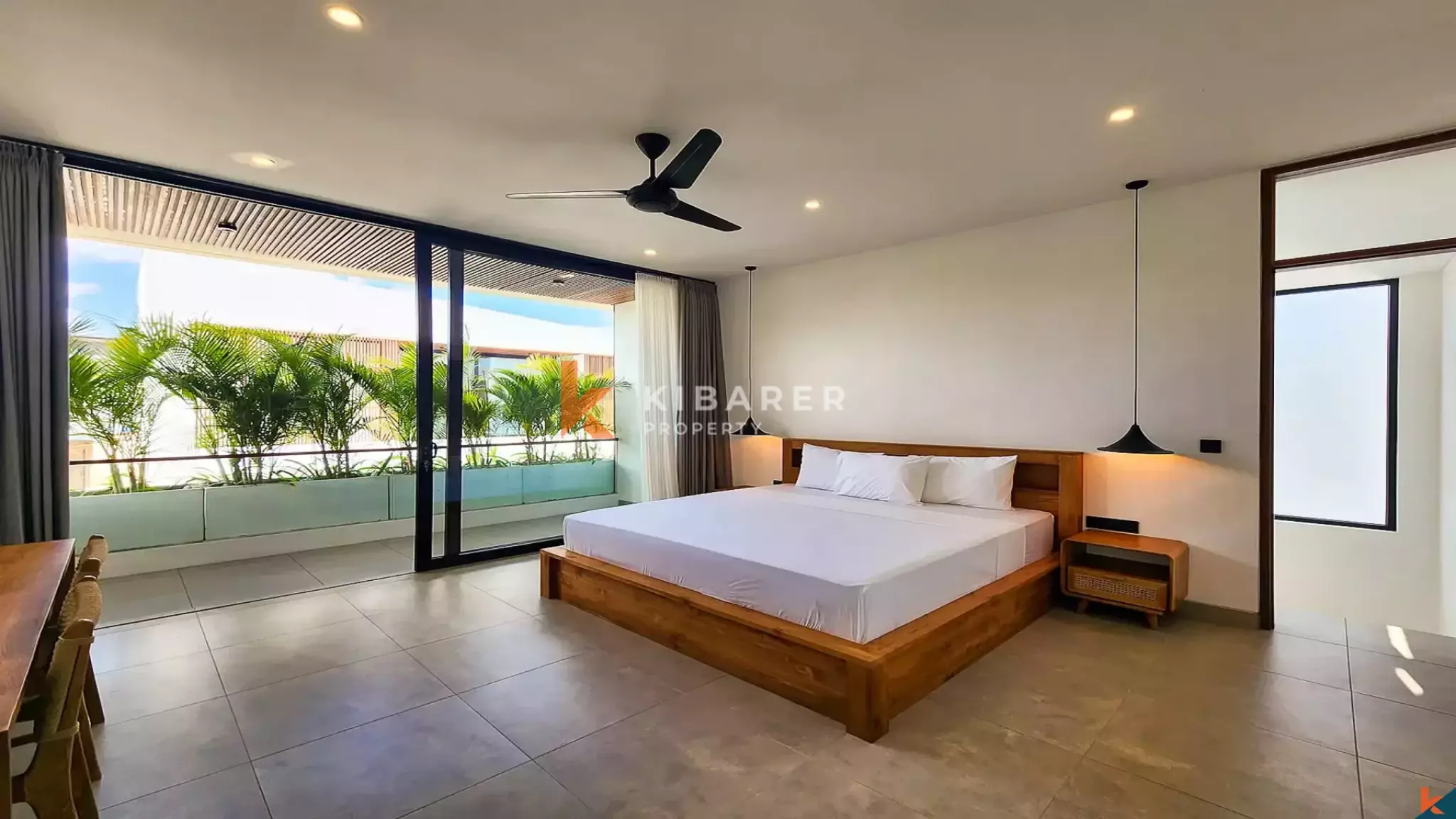Contemporary Tropical Two-Bedroom Villa with Private Pool in Prime Batu Bolong