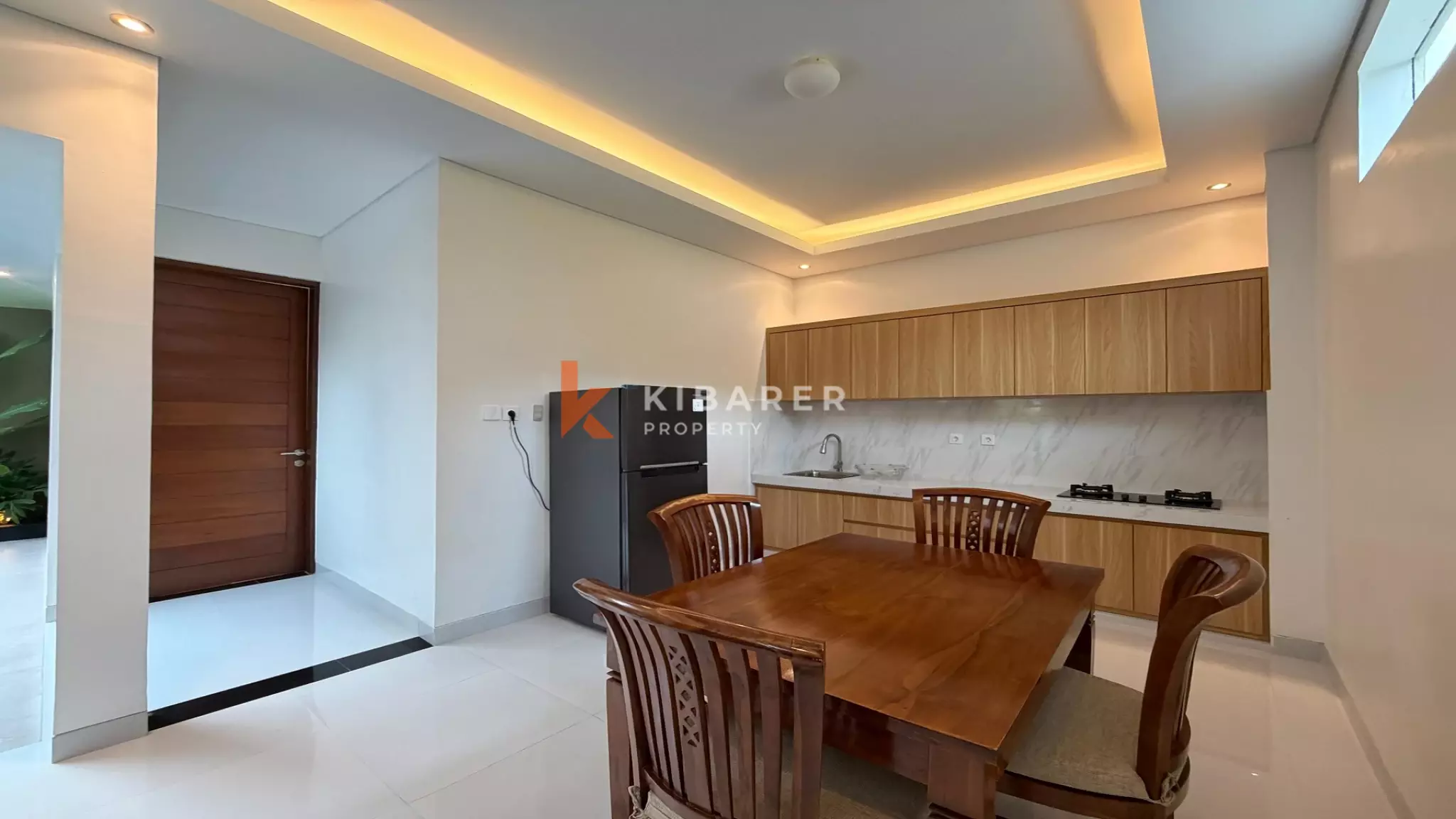 Minimalist Modern Two-Bedrooms Villa with Flexible Living in Kerobokan