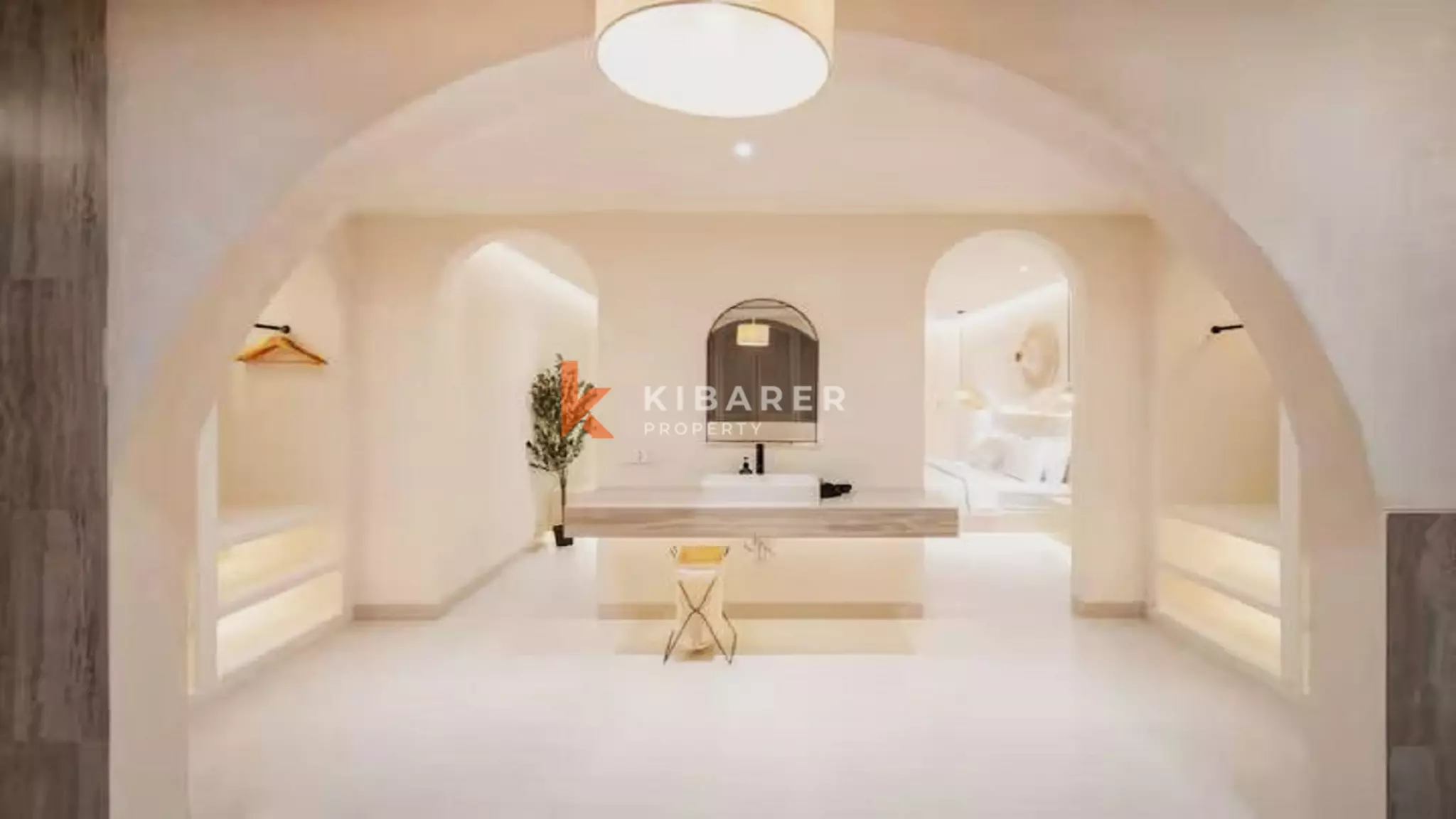 Spanish Style Two-Bedrooms Villa With Rooftop in Heart of Berawa