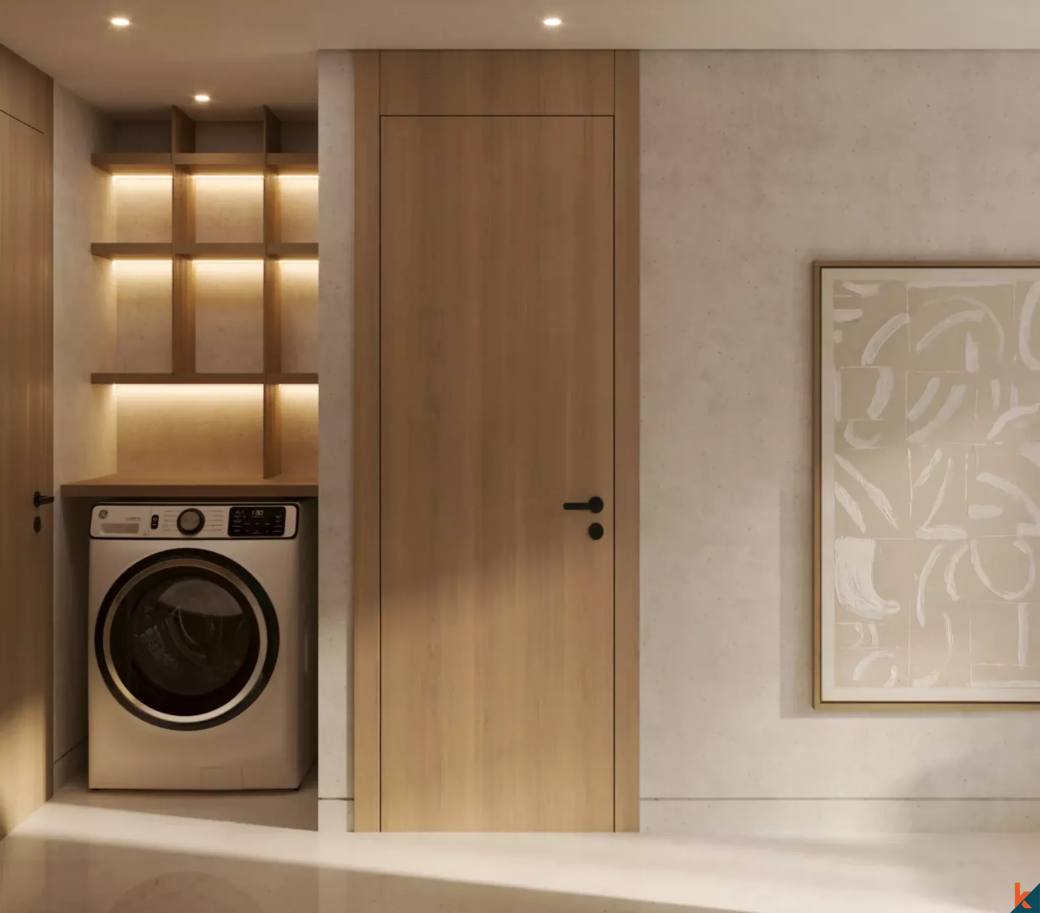 Apartemen Satu Kamar Tidur Elegan untuk Disewa di Cepaka