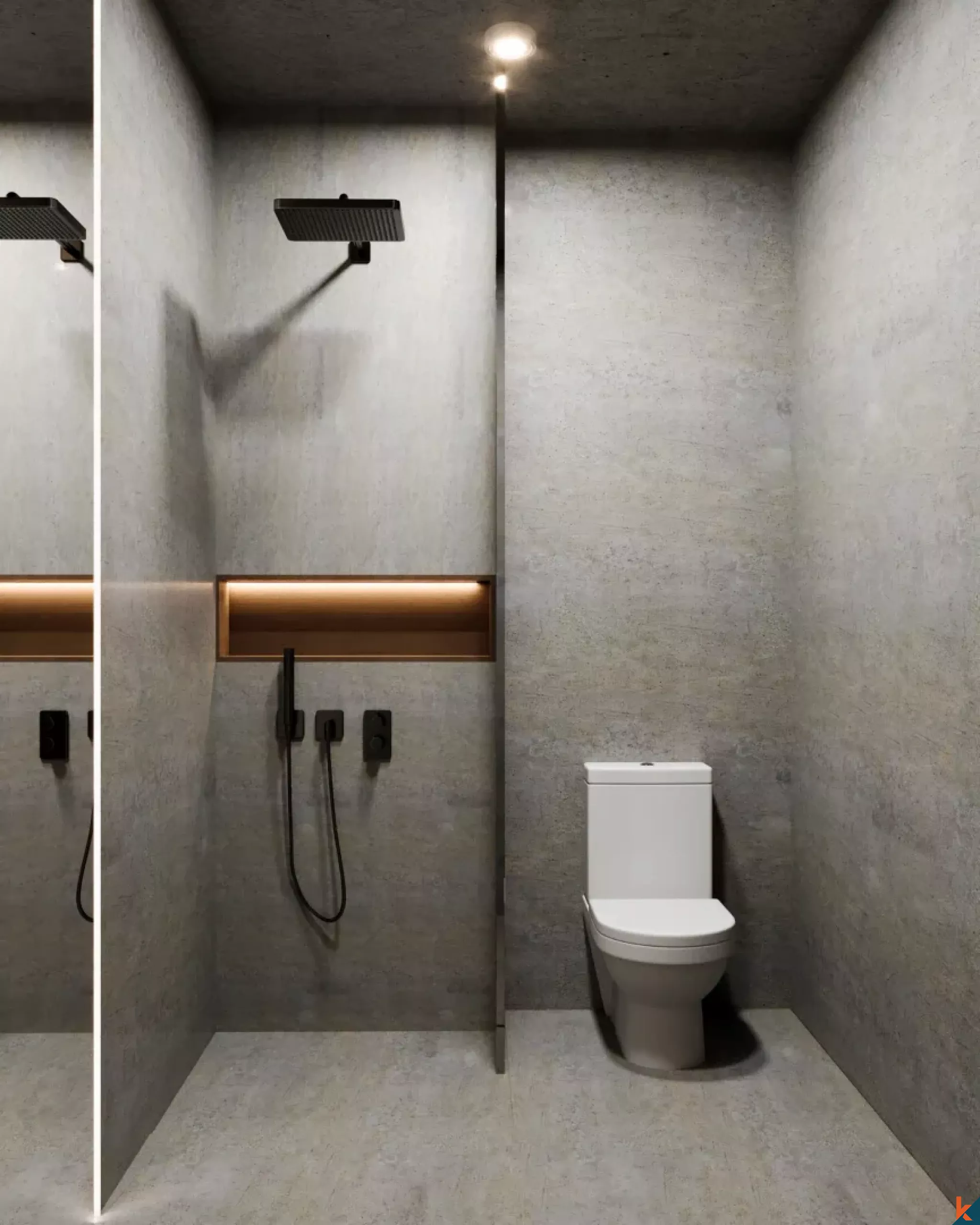 Apartemen Satu Kamar Tidur Elegan untuk Disewa di Cepaka