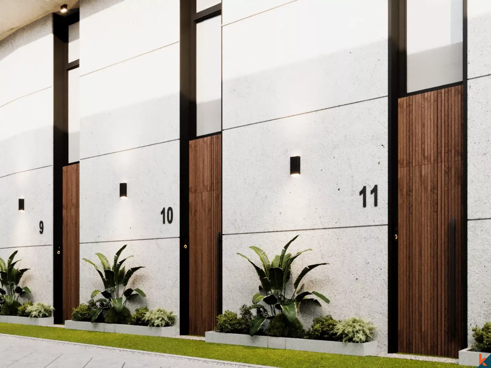 Apartemen Satu Kamar Tidur Elegan untuk Disewa di Cepaka