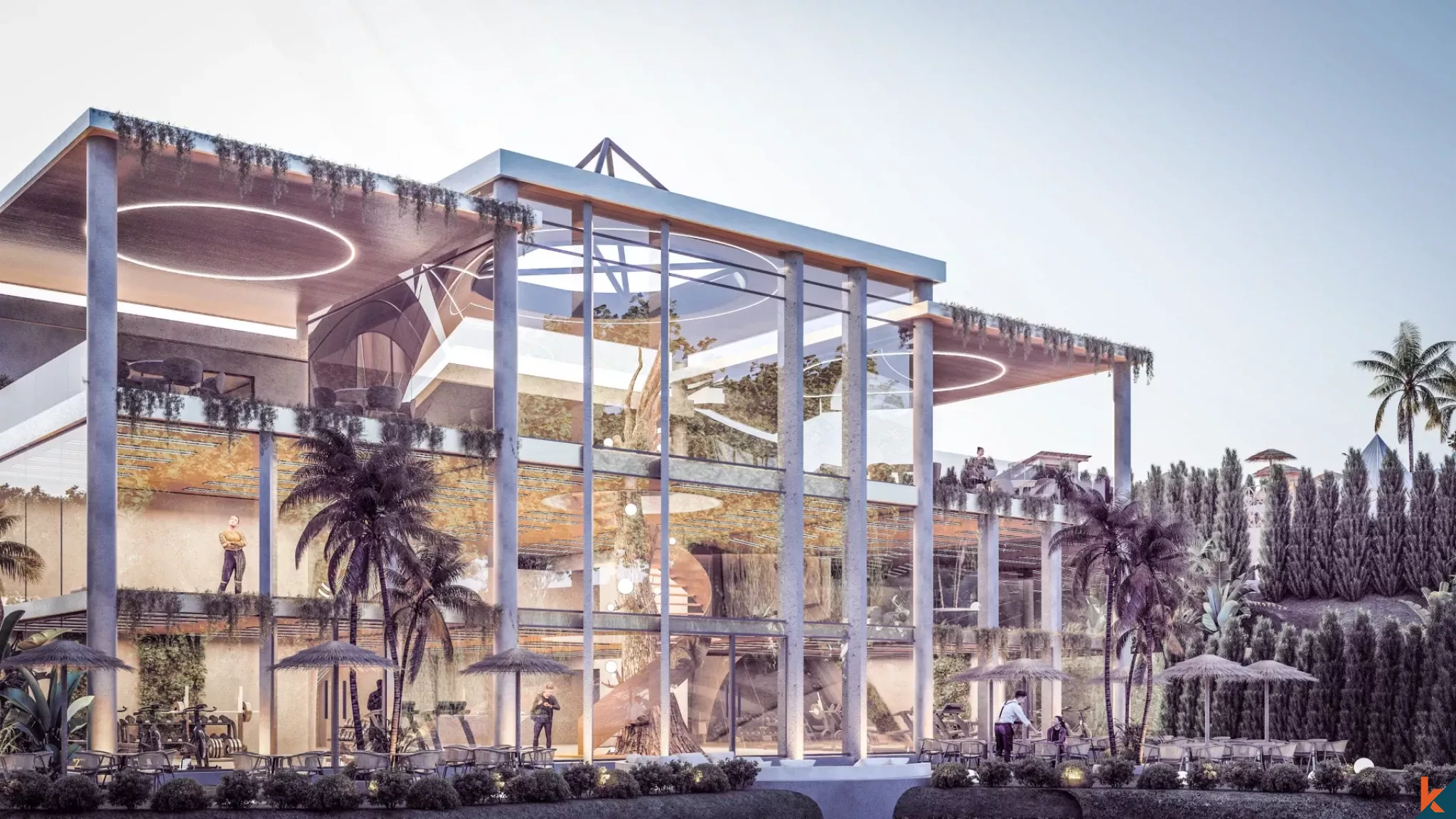 Apartemen Satu Kamar Tidur Elegan untuk Disewa di Cepaka