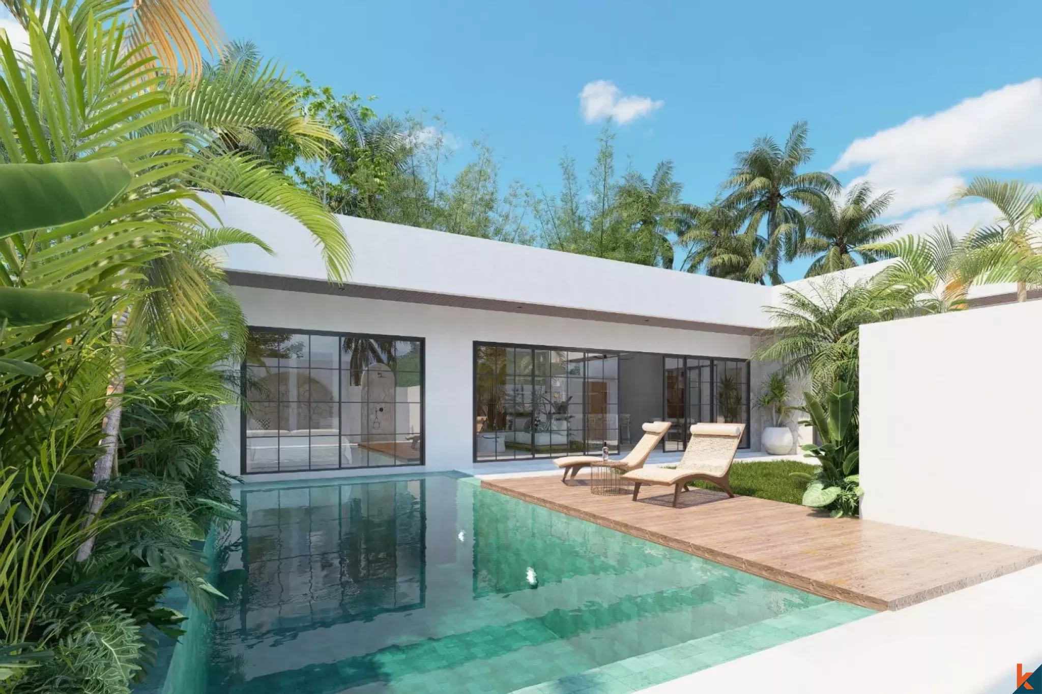 Brand New Modern Three Bedroom Leasehold Villa in Ubud – Sibang