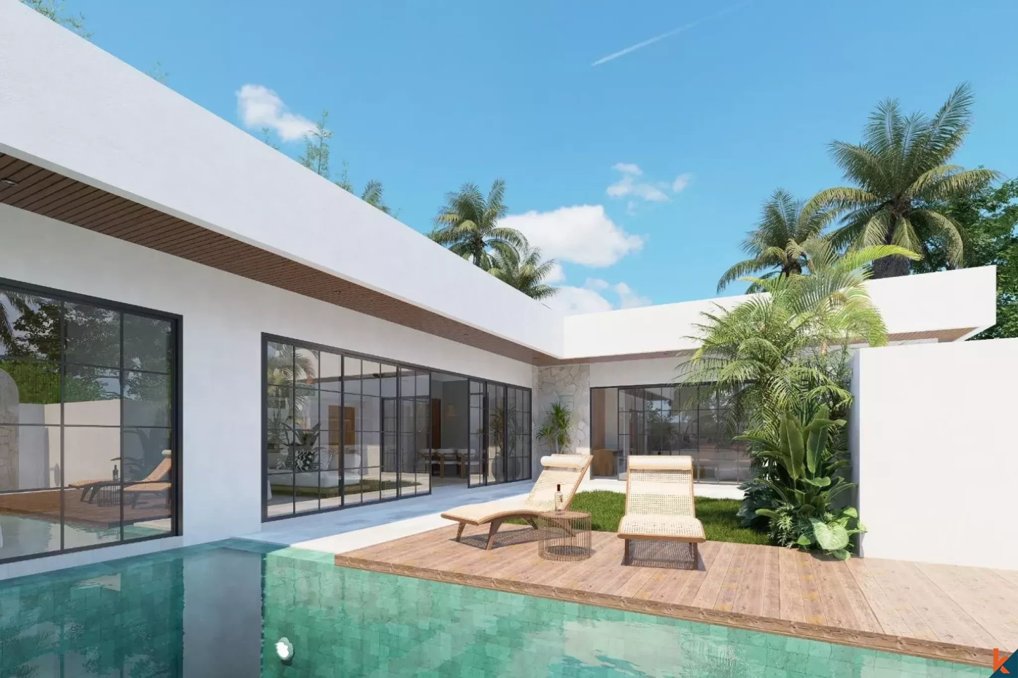 Brand New Modern Three Bedroom Leasehold Villa in Ubud – Sibang