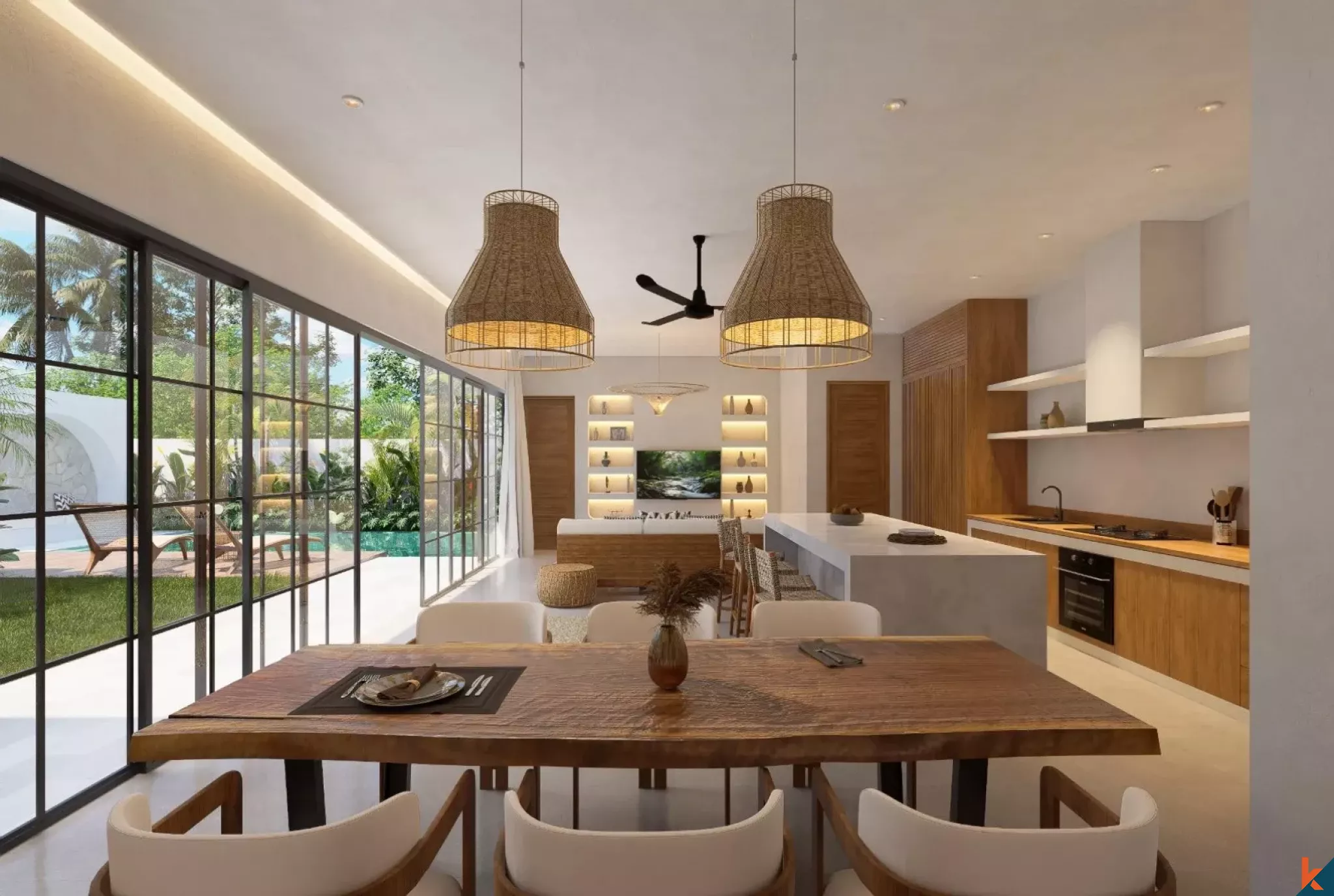 Brand New Modern Three Bedroom Leasehold Villa in Ubud – Sibang