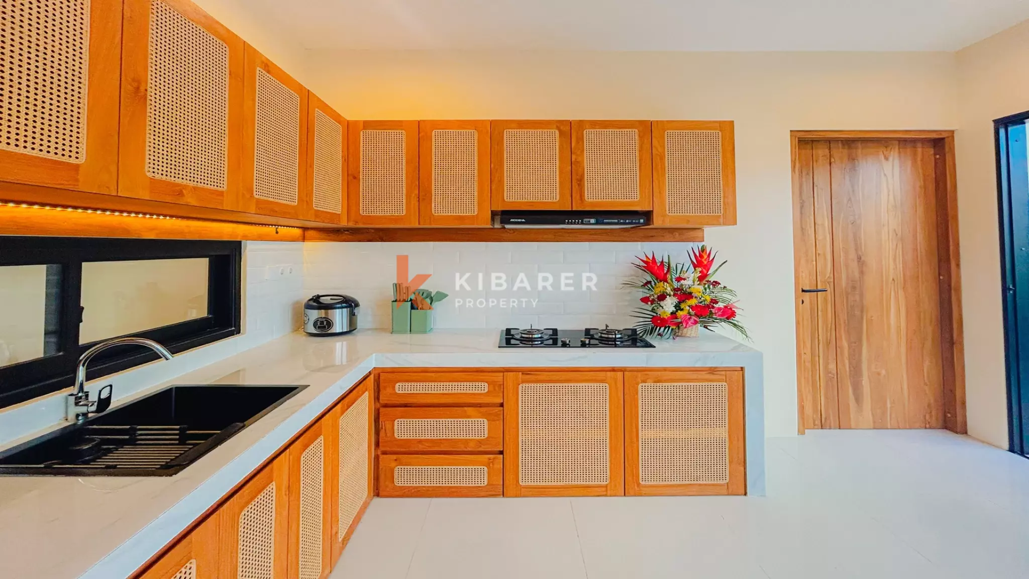 Modern Tropical Two-Bedroom Villa with Private Pool in Prime Sanur Location