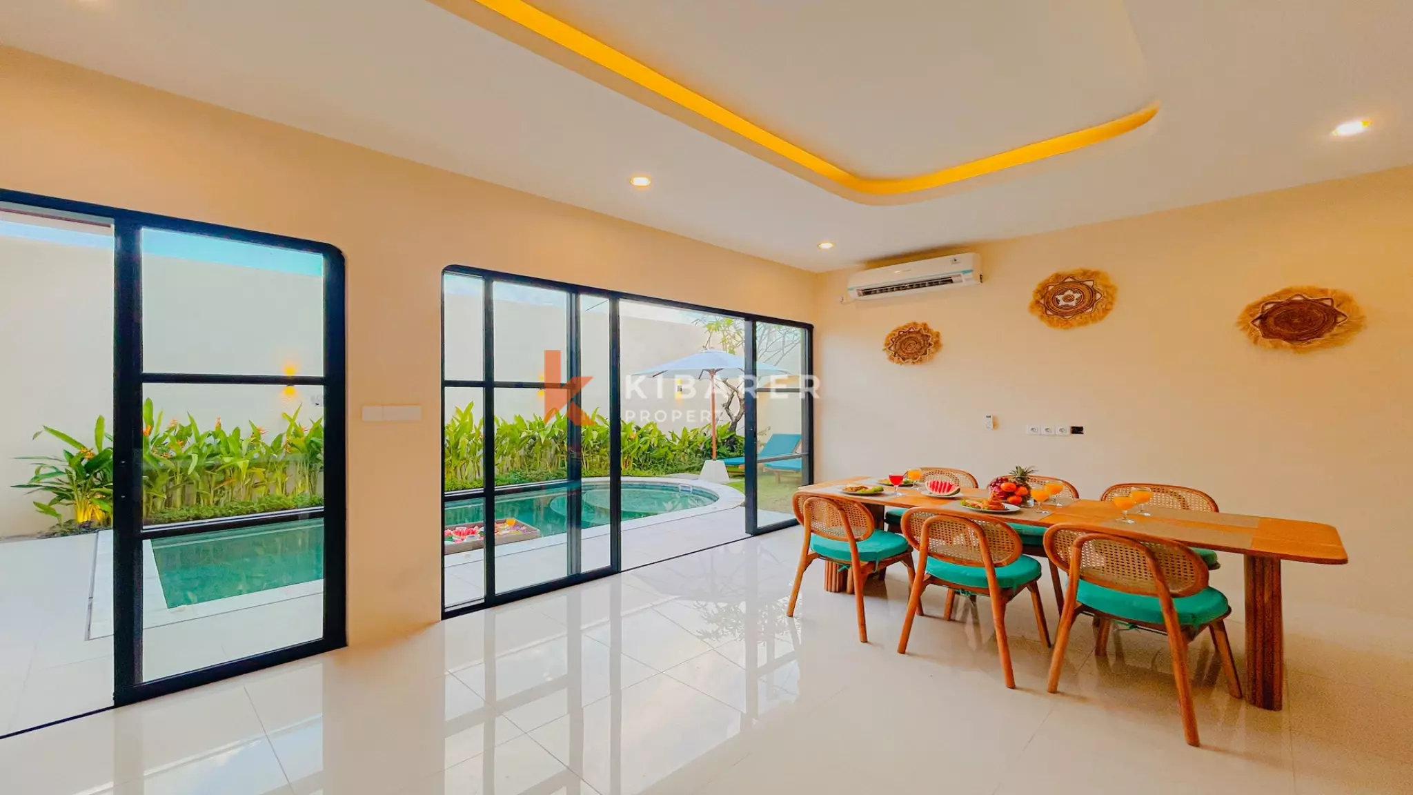 Modern Tropical Two-Bedroom Villa with Private Pool in Prime Sanur Location