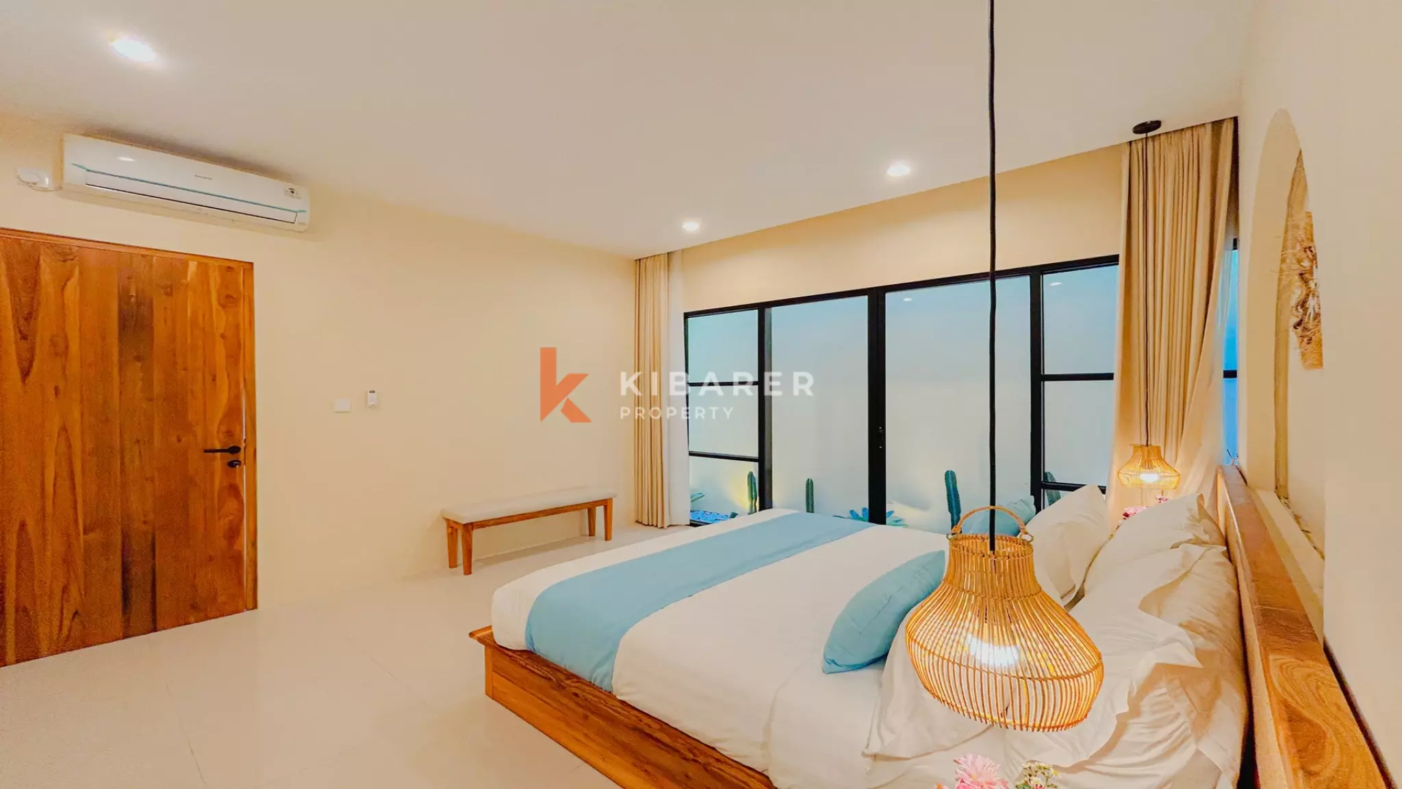 Modern Tropical Two-Bedroom Villa with Private Pool in Prime Sanur Location