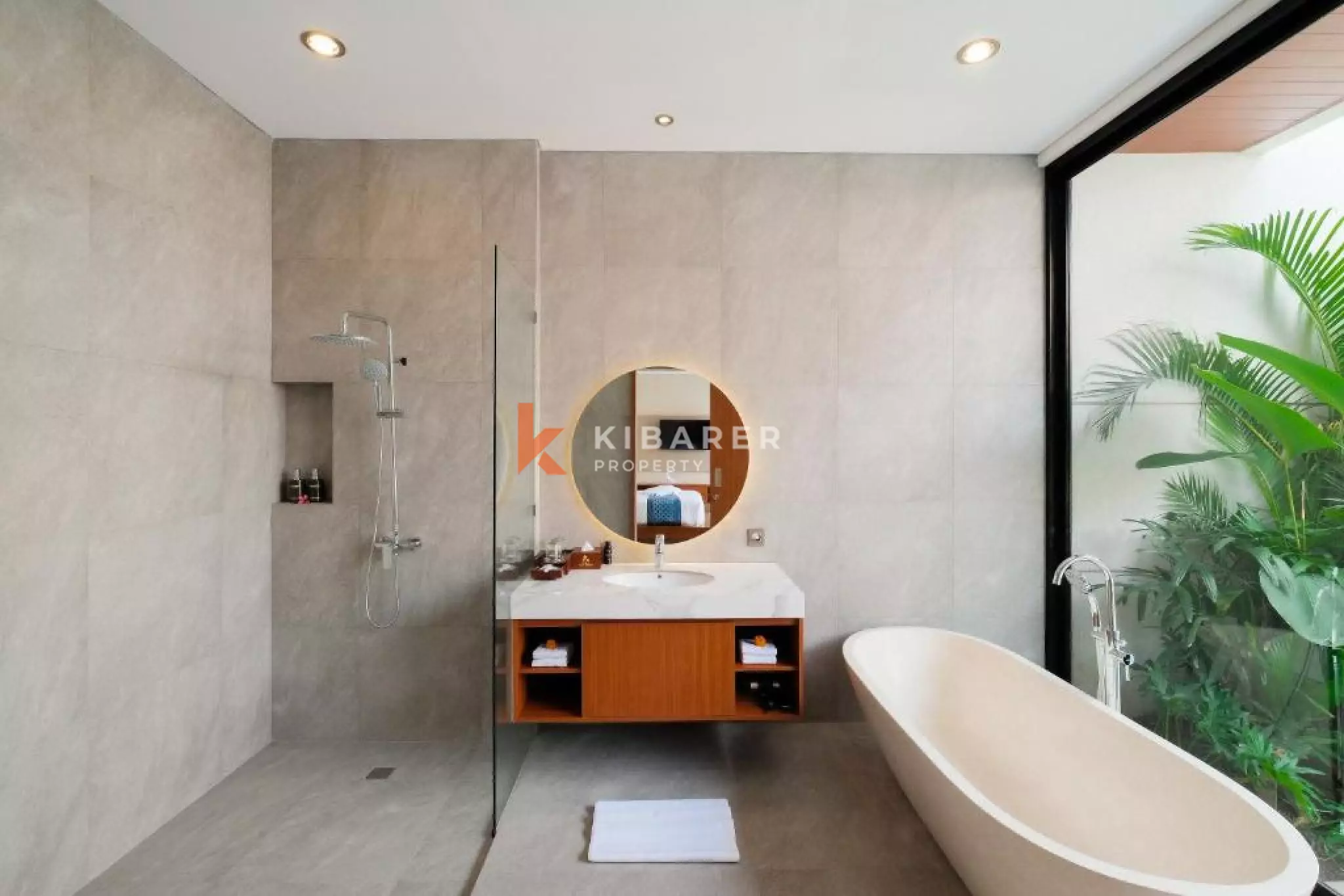 Modern Beachside One Villa with Private Pool in Seseh