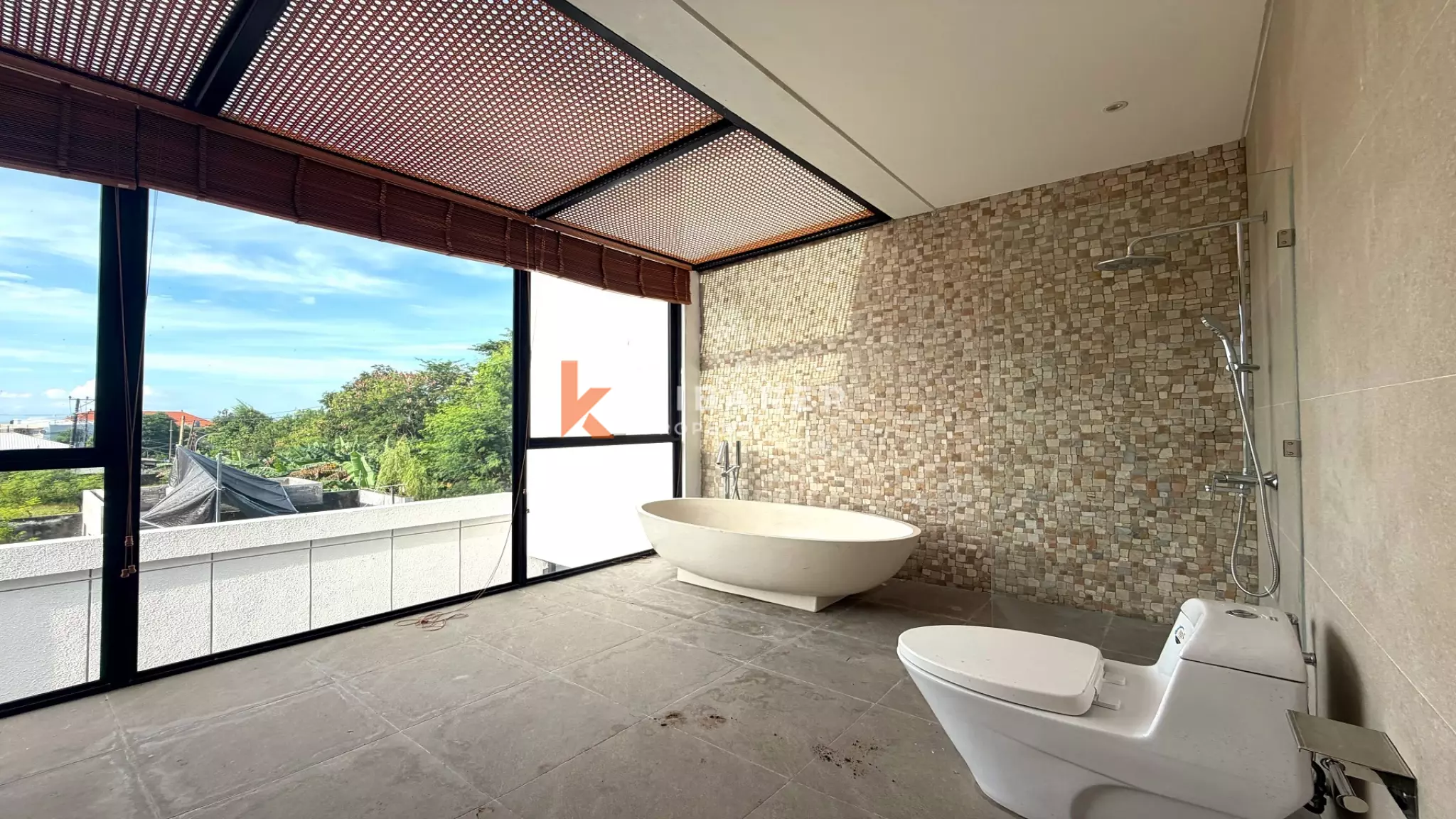 Vila Mewah Keluarga dengan Tiga Kamar Tidur dan Ruang Santai Ter sunken di Ungasan