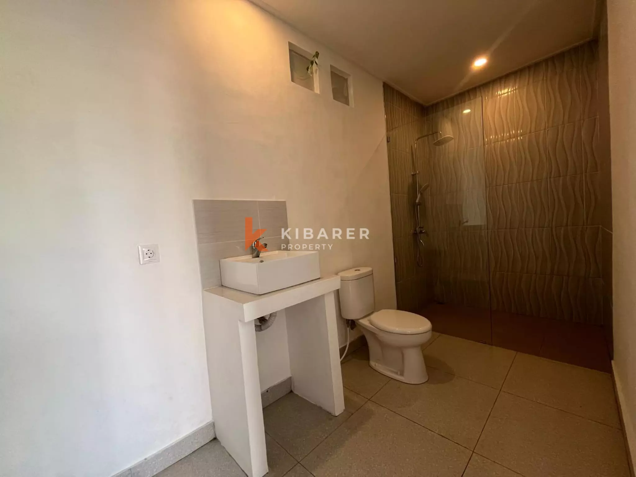 Beachside Living Unfurnished Three Bedroom Villa in Pererenan