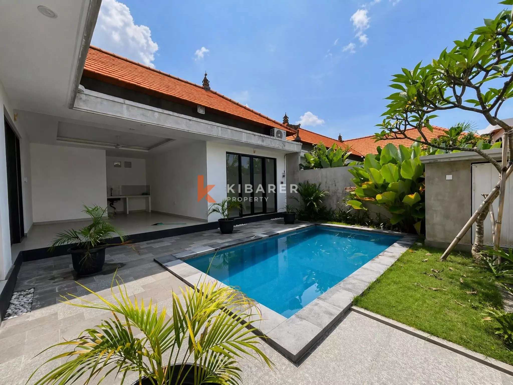 Beachside Living Unfurnished Three Bedroom Villa in Pererenan