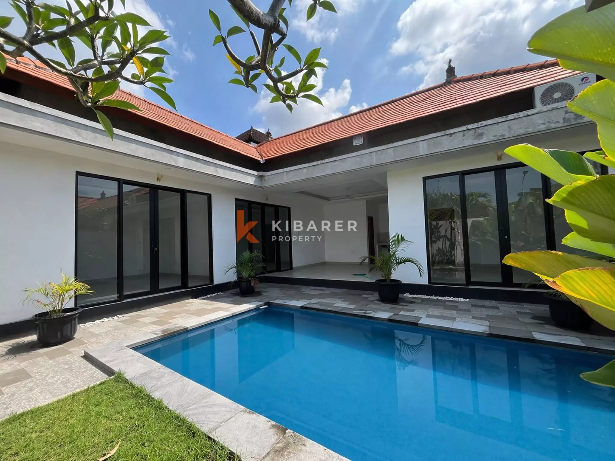 Beachside Living Unfurnished Three Bedroom Villa in Pererenan