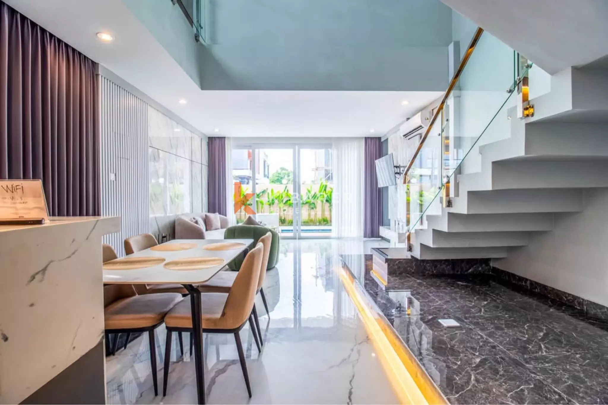 Entertainment Villa with Six Bedrooms and Karaoke Room in Kutuh South Bali