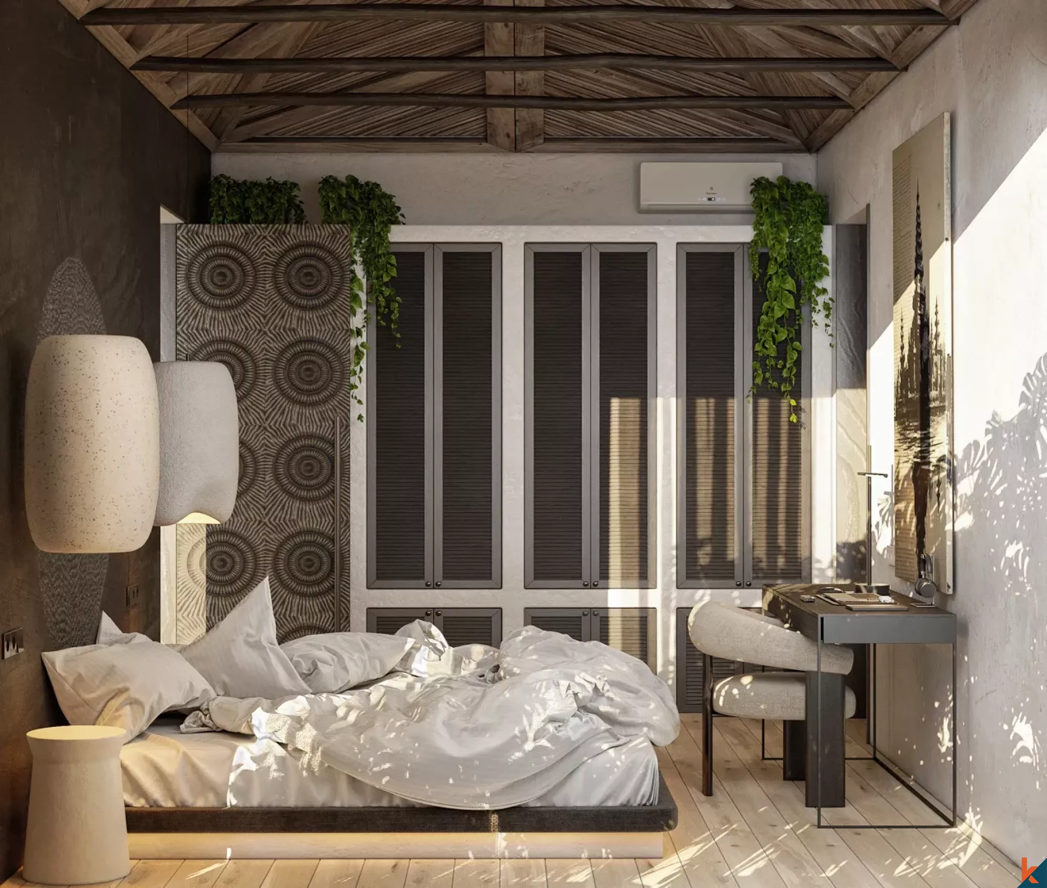 Modern Two Bedroom Leasehold Tropical Villa in Rising Coastal Hub Kedungu (Estimated Completion: Q1 2027)