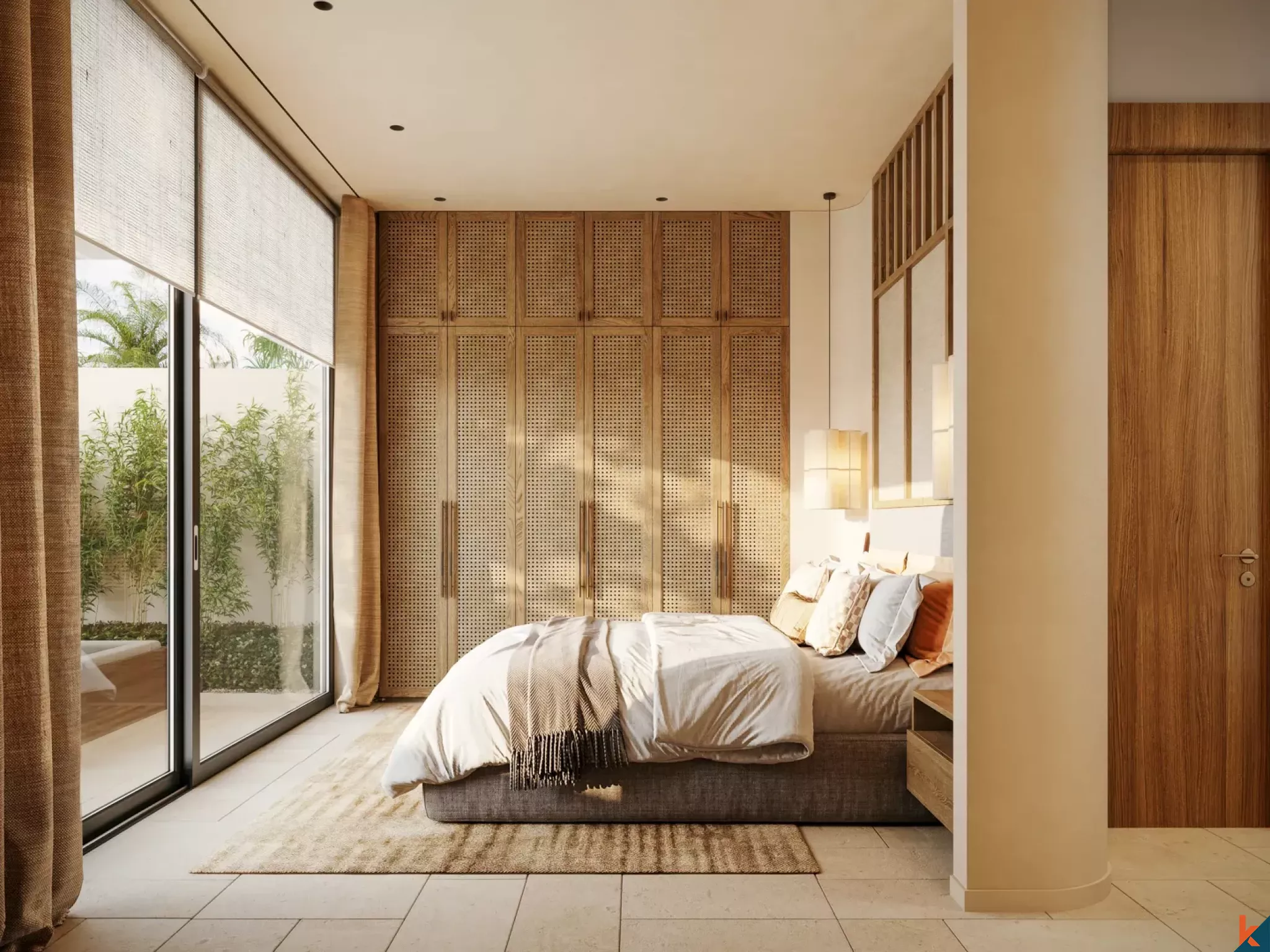 Three Bedroom Zen-Inspired Luxury Villa with Office for Lease in Kedungu (15 Months to Complete)