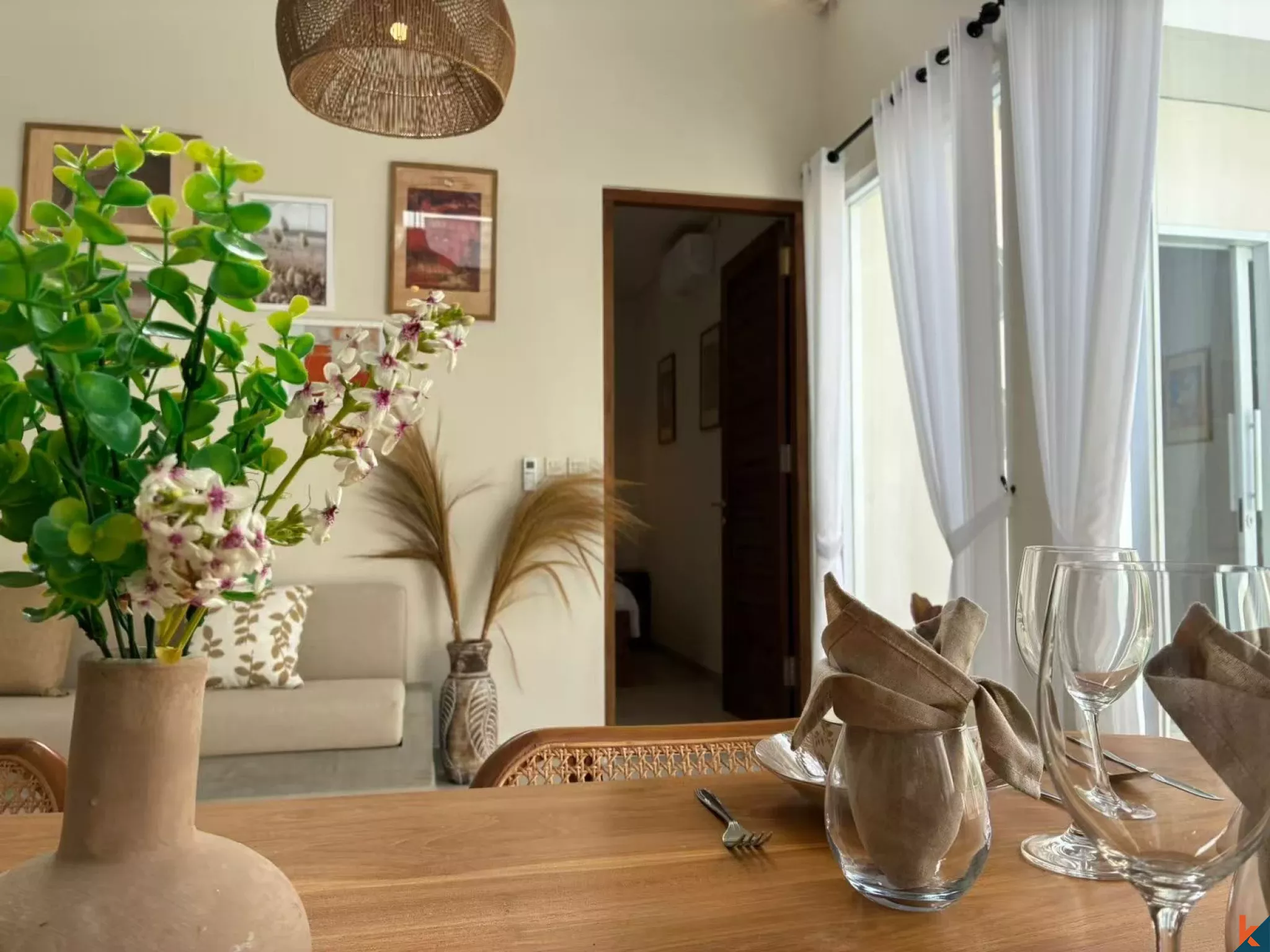 Modern Tropical 2-Bedroom Villa with Private Pool in Peaceful Buduk