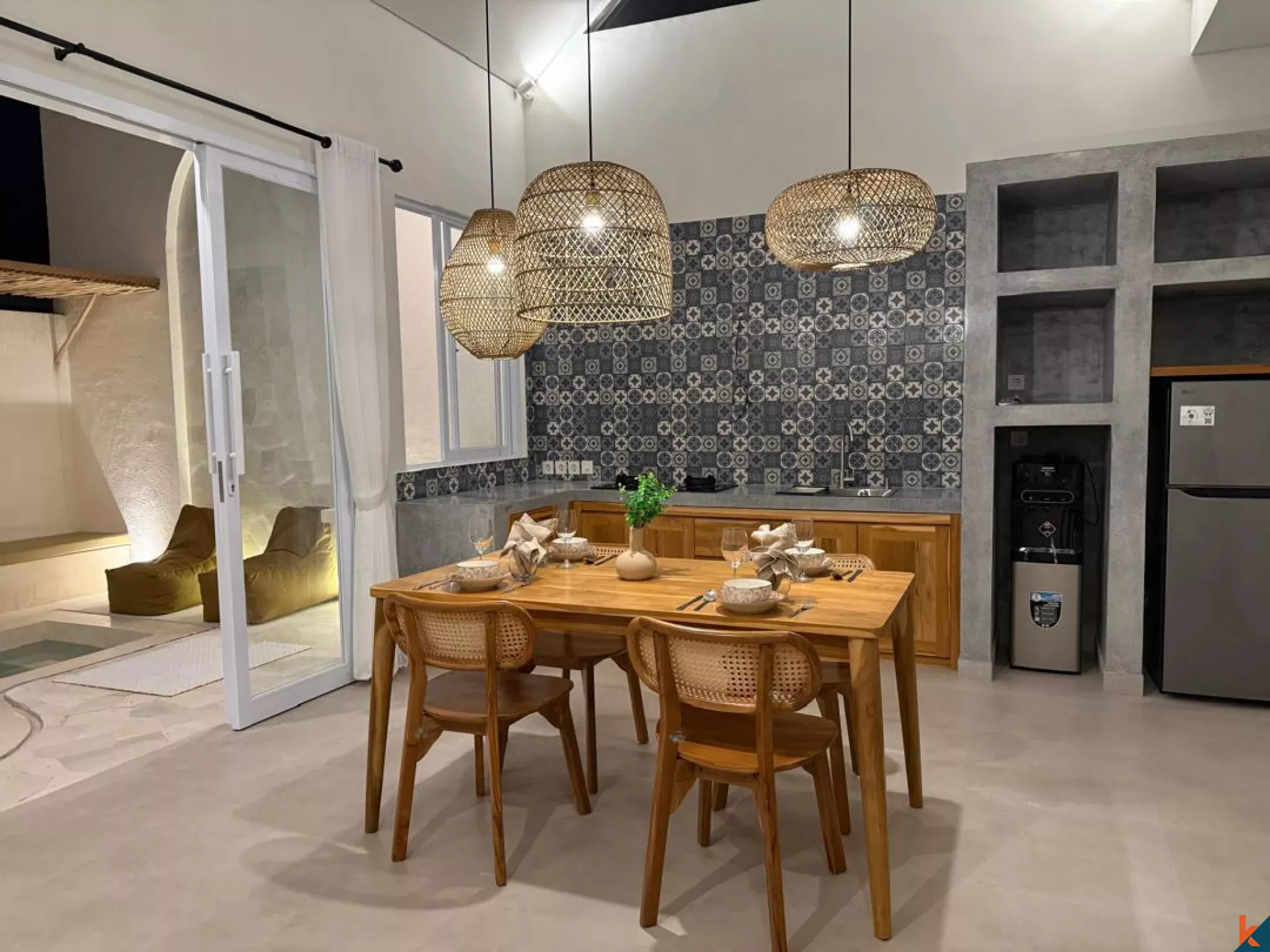 Modern Tropical 2-Bedroom Villa with Private Pool in Peaceful Buduk