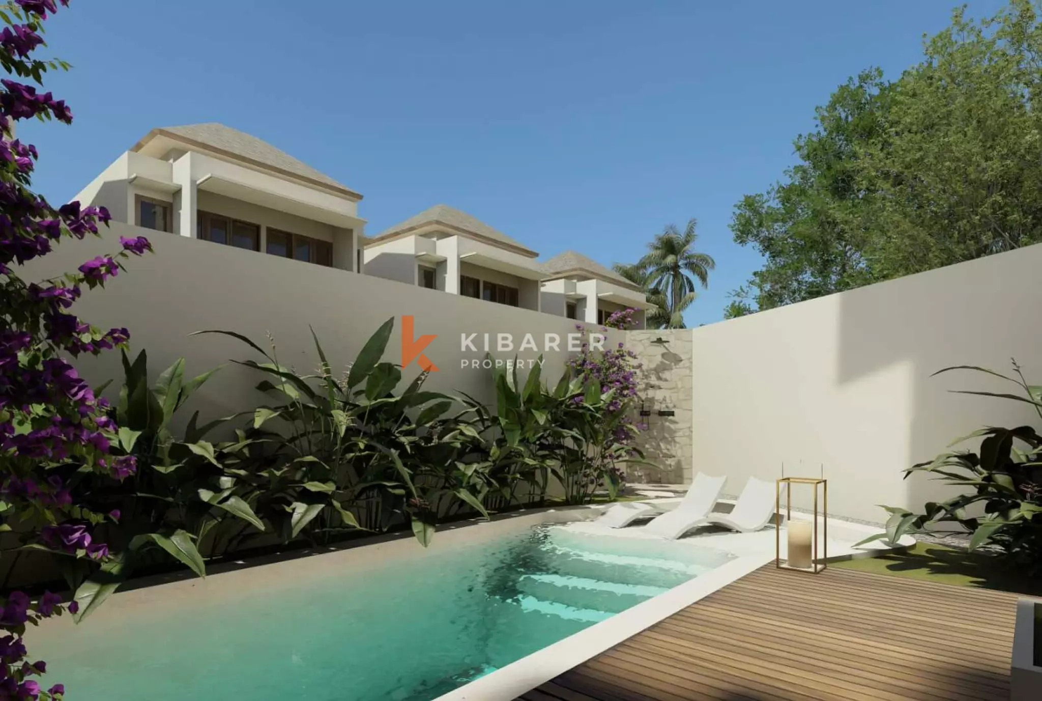 Elegant Fresh Four Bedroom Villa with Tropical Charm in Ungasan