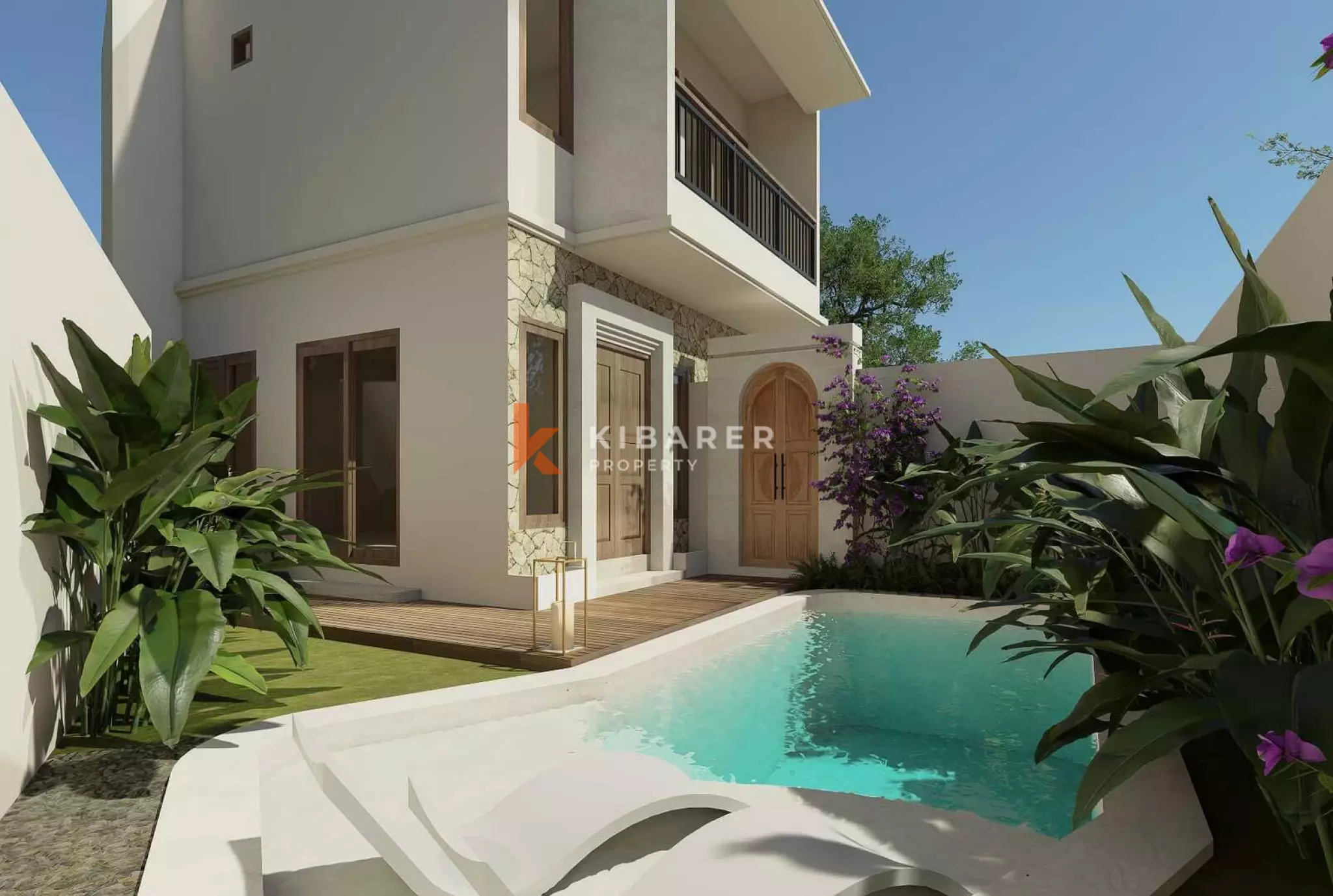 Elegant Fresh Four Bedroom Villa with Tropical Charm in Ungasan