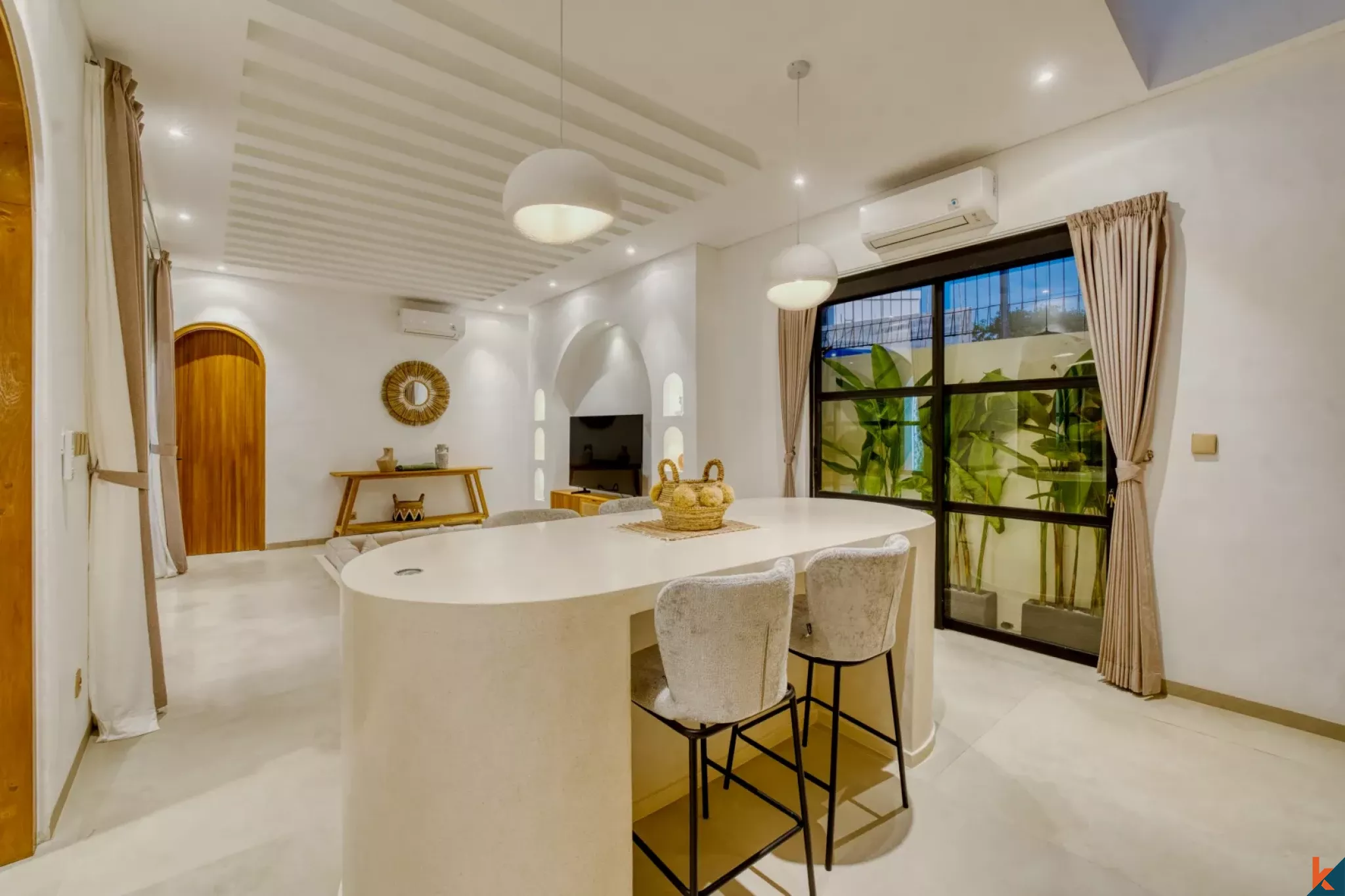 Charming Two Bedroom Leasehold Mediterranean Style Villa in Tibubeneng