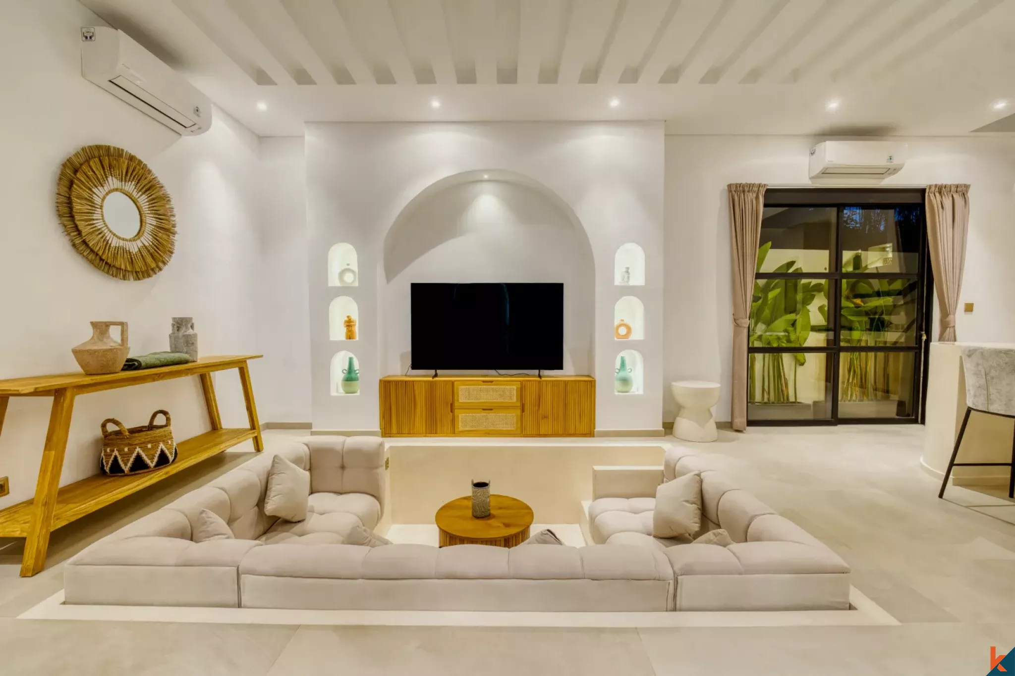 Charming Two Bedroom Leasehold Mediterranean Style Villa in Tibubeneng