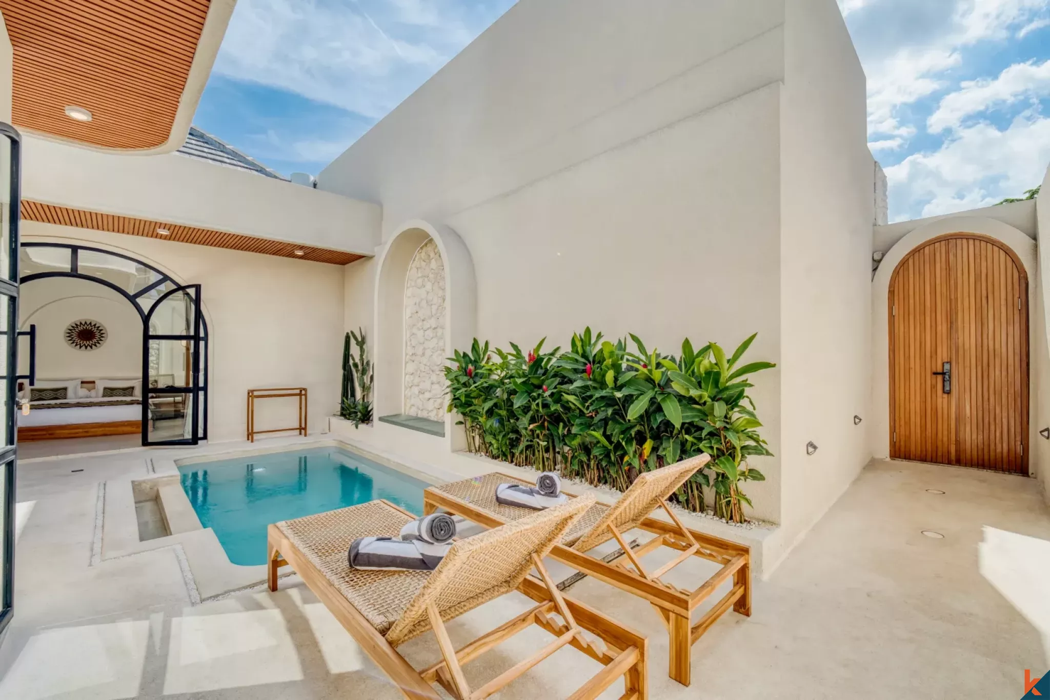 Charming Two Bedroom Leasehold Mediterranean Style Villa in Tibubeneng