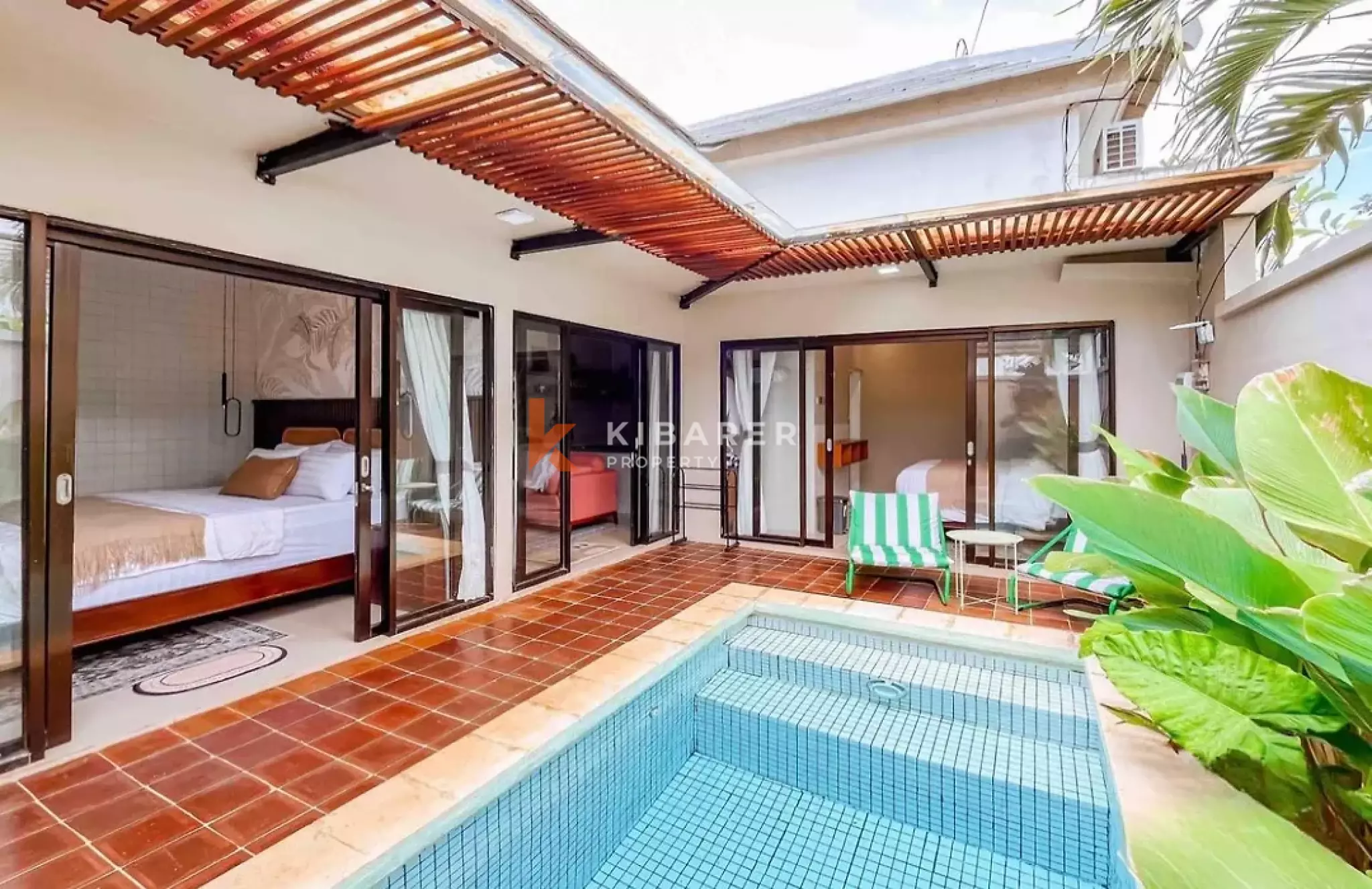 Cozy Modern Two Bedroom Villa Close to Melasti Beach