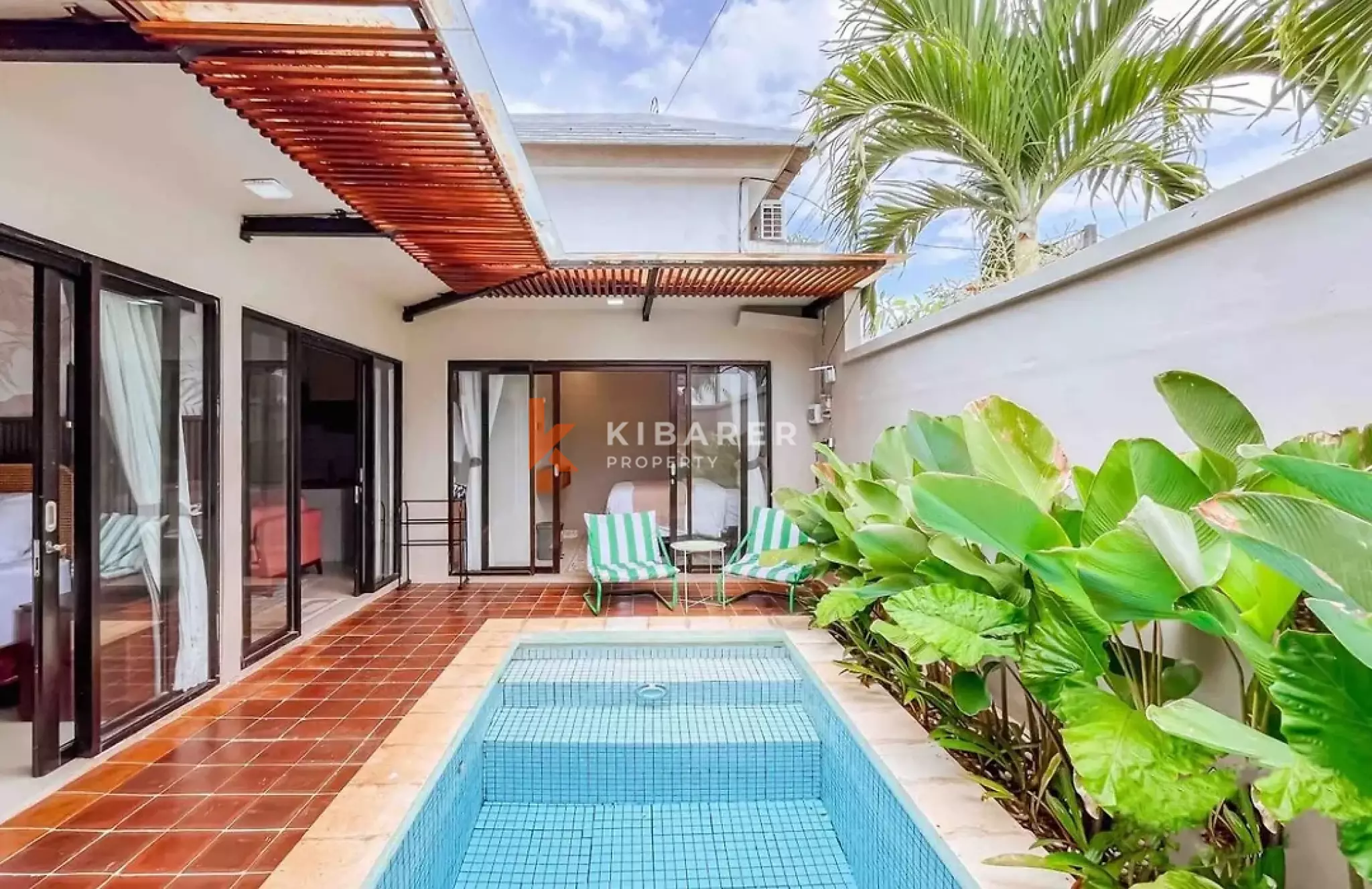 Cozy Modern Two Bedroom Villa Close to Melasti Beach