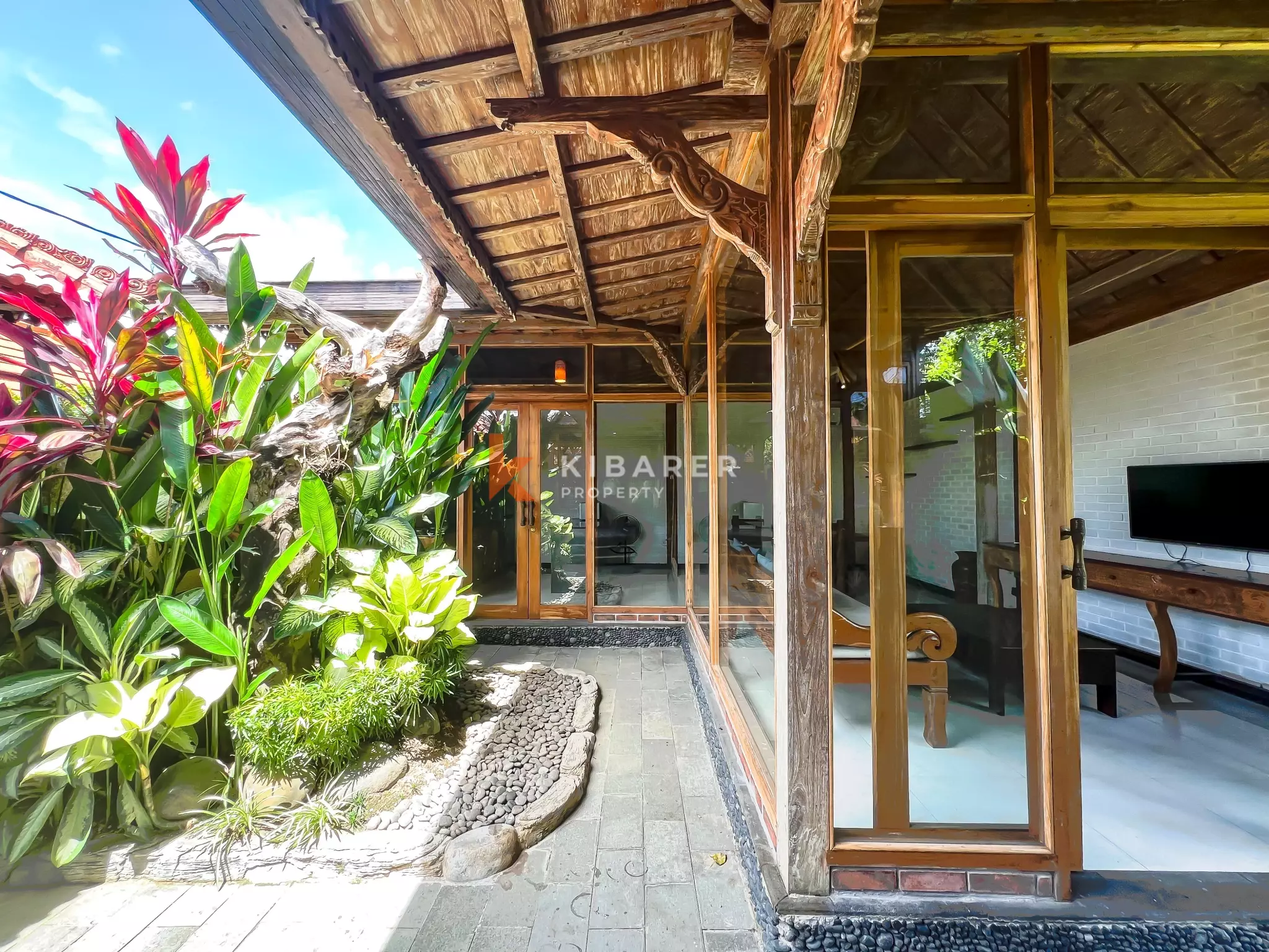 Two Bedroom Joglo Villa with Modern Comfort in a Peaceful Setting Yeh Gangga