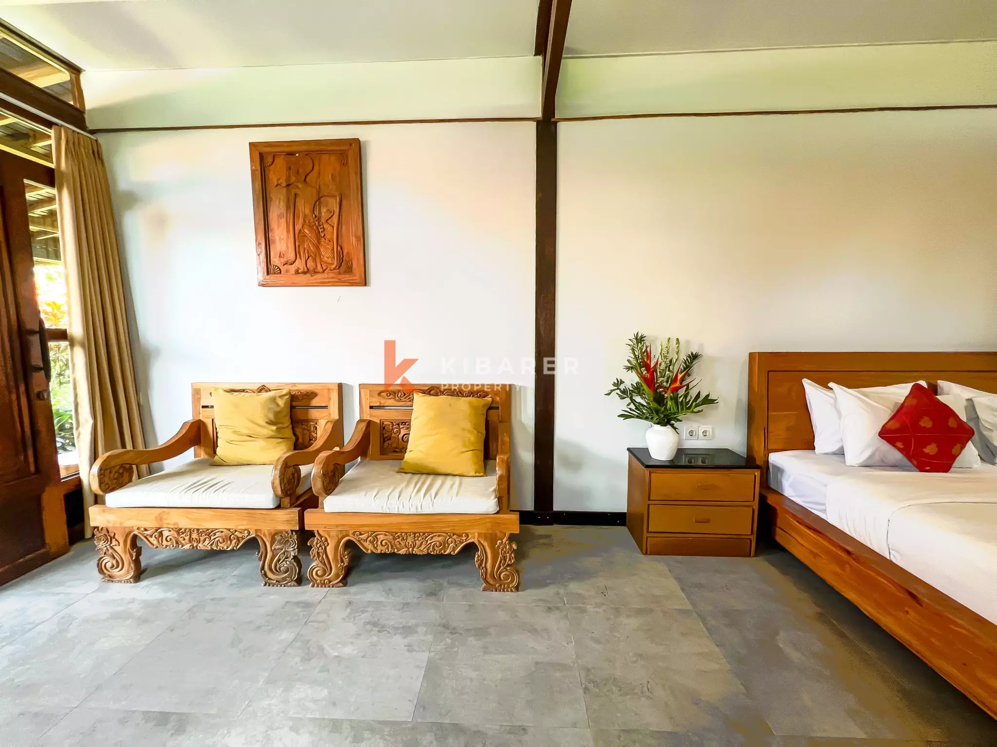 Two Bedroom Joglo Villa with Modern Comfort in a Peaceful Setting Yeh Gangga