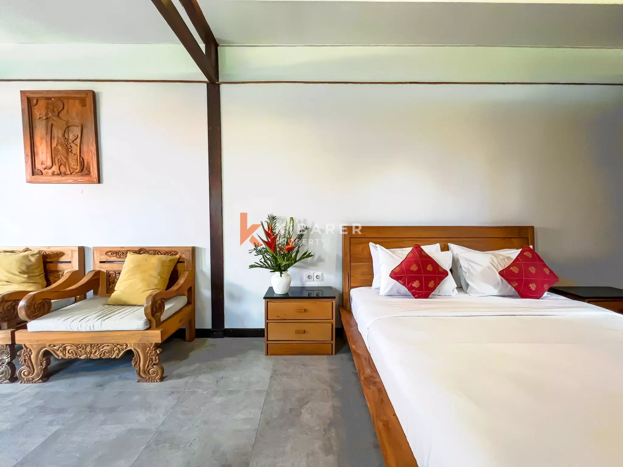 Two Bedroom Joglo Villa with Modern Comfort in a Peaceful Setting Yeh Gangga