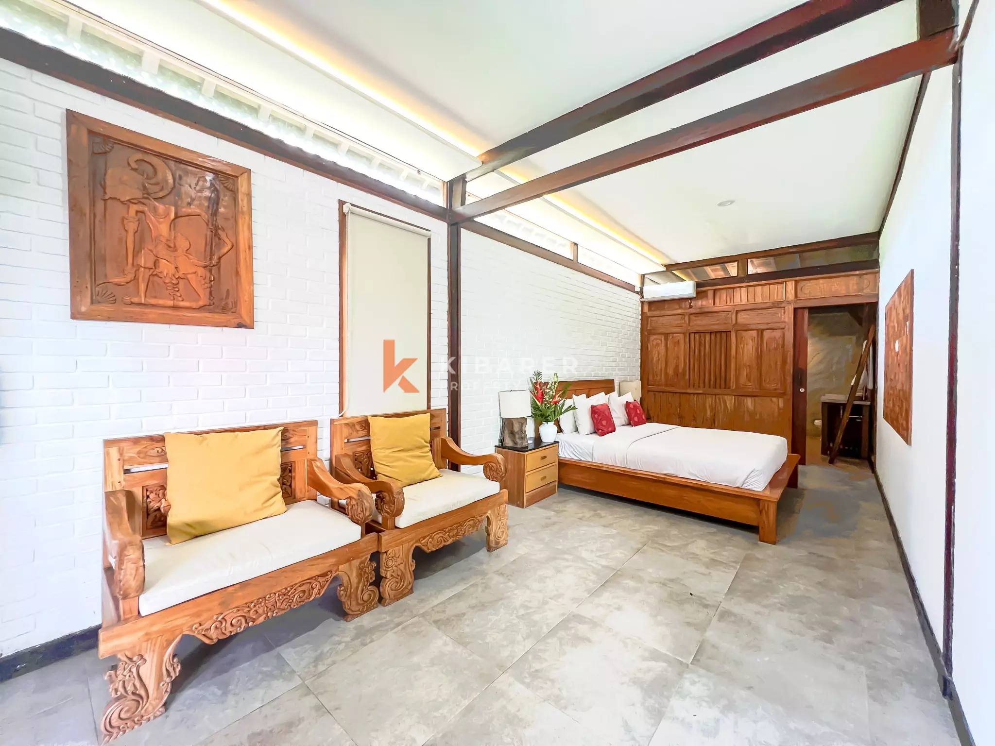 Two Bedroom Joglo Villa with Modern Comfort in a Peaceful Setting Yeh Gangga