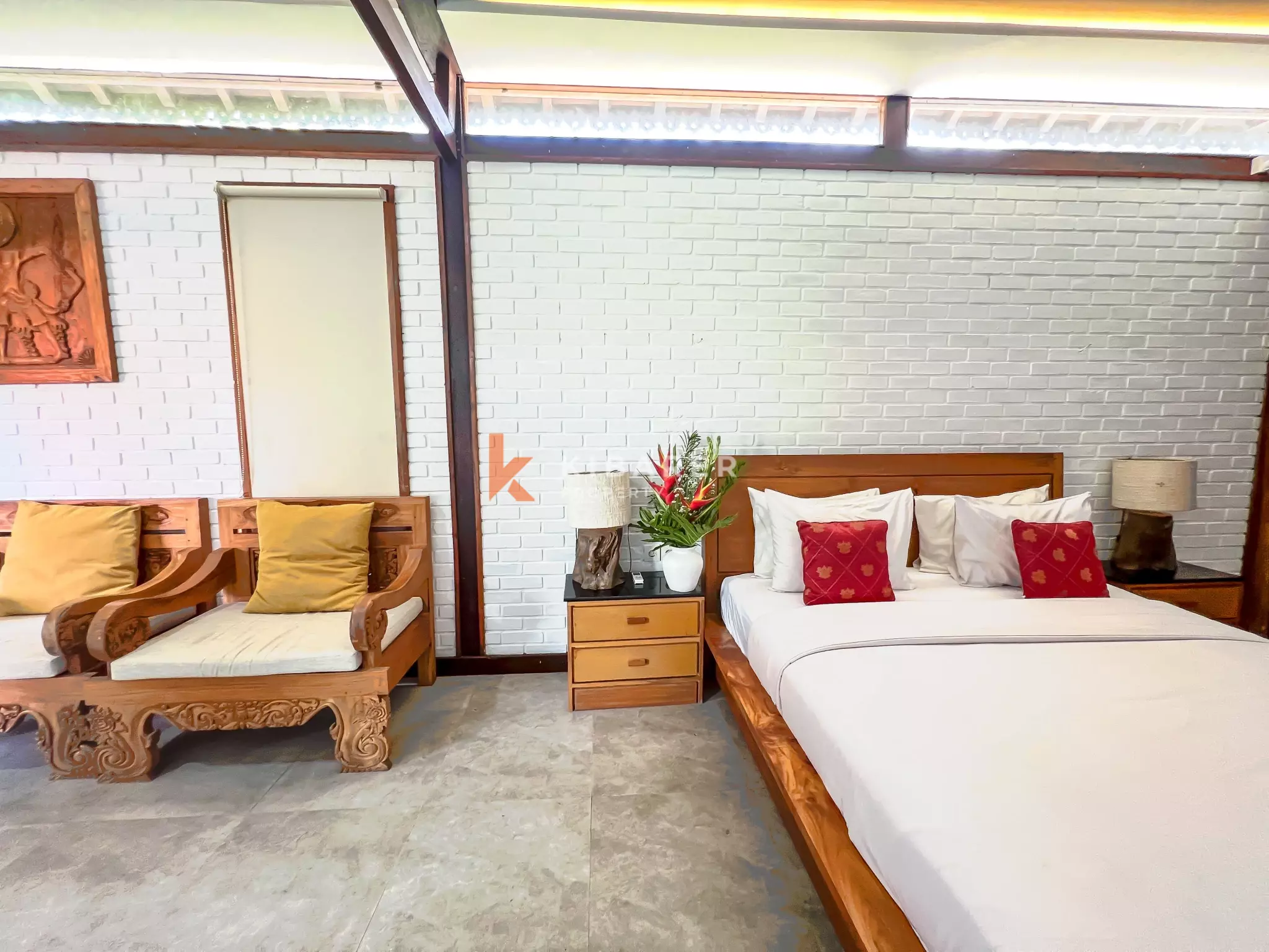 Two Bedroom Joglo Villa with Modern Comfort in a Peaceful Setting Yeh Gangga