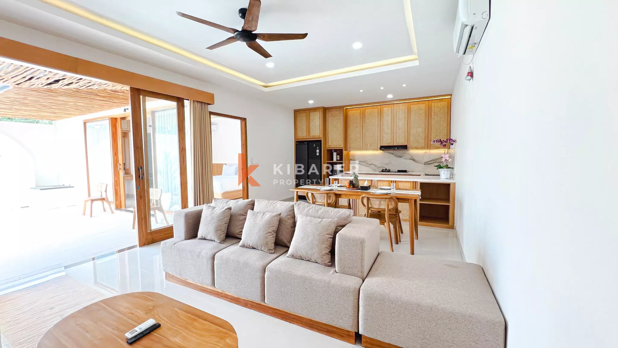 Charming Three Bedroom Villa Mediterranean style with Pool Near Kedungu